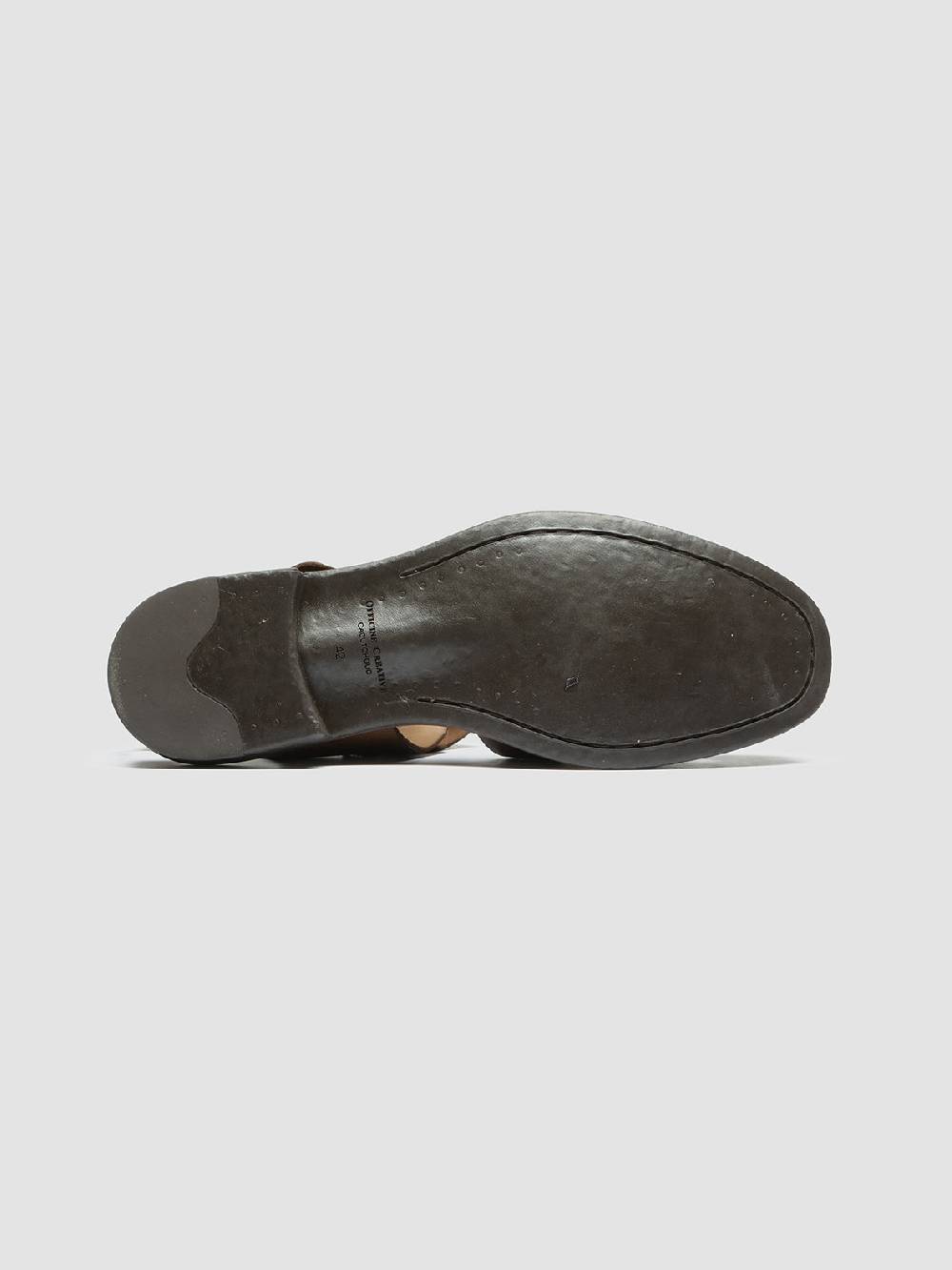 Officine Creative CHRONICLE 145 Sandali in Pelle Marrone Promozione Limitata