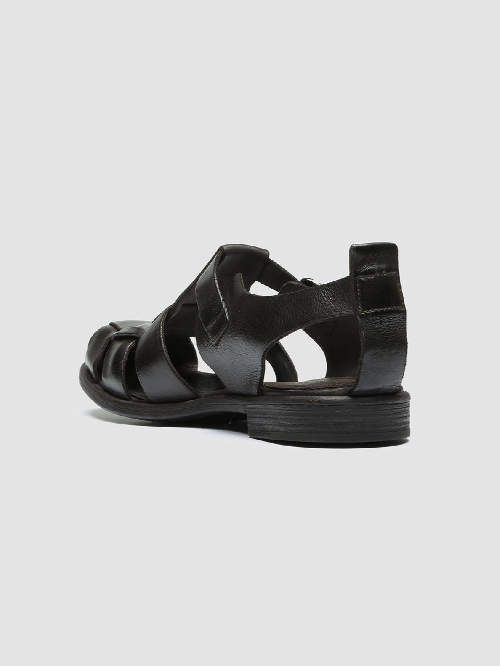 Officine Creative CHRONICLE 145 Sandali in Pelle Marrone Fino Al -60%