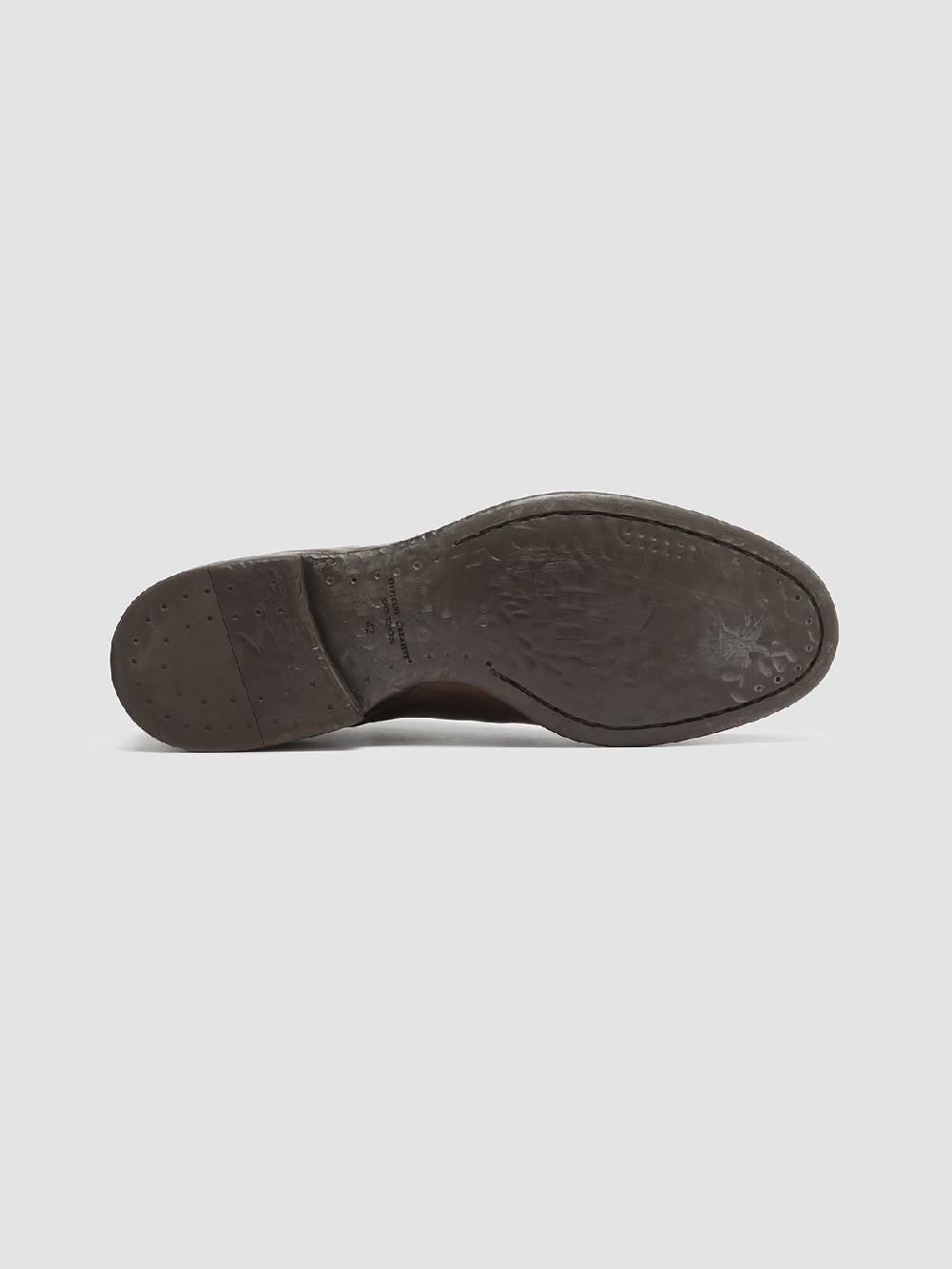 Officine Creative CETON 685 Stivali Chukka in Pelle Marrone Sconto