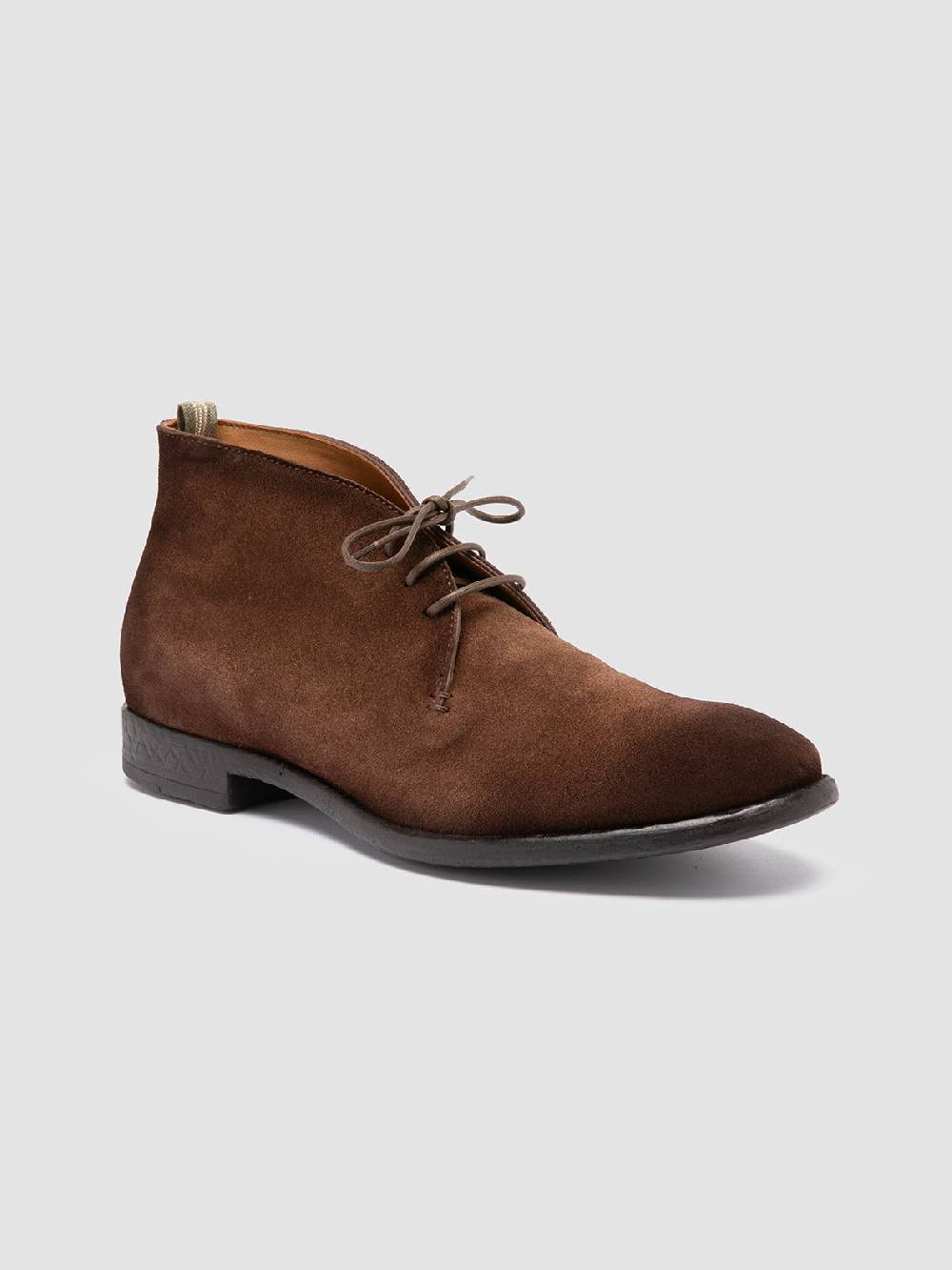 Officine Creative CETON 685 Stivali Chukka in Camoscio Marrone Offerta