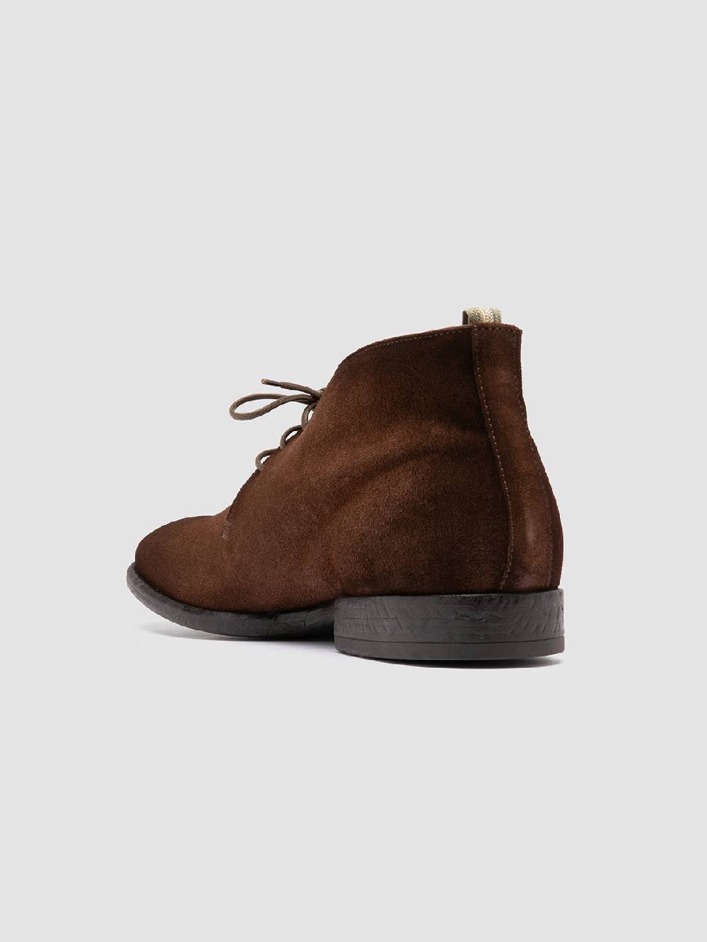 Officine Creative CETON 685 Stivali Chukka in Camoscio Marrone Offerta
