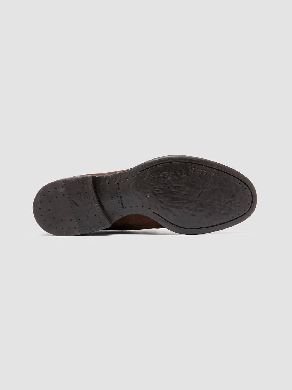 Officine Creative CETON 685 Stivali Chukka in Camoscio Marrone Offerta