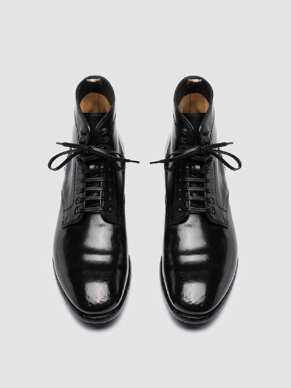 Officine Creative PRINCE 610 Stivaletti in Pelle Nera Saldi