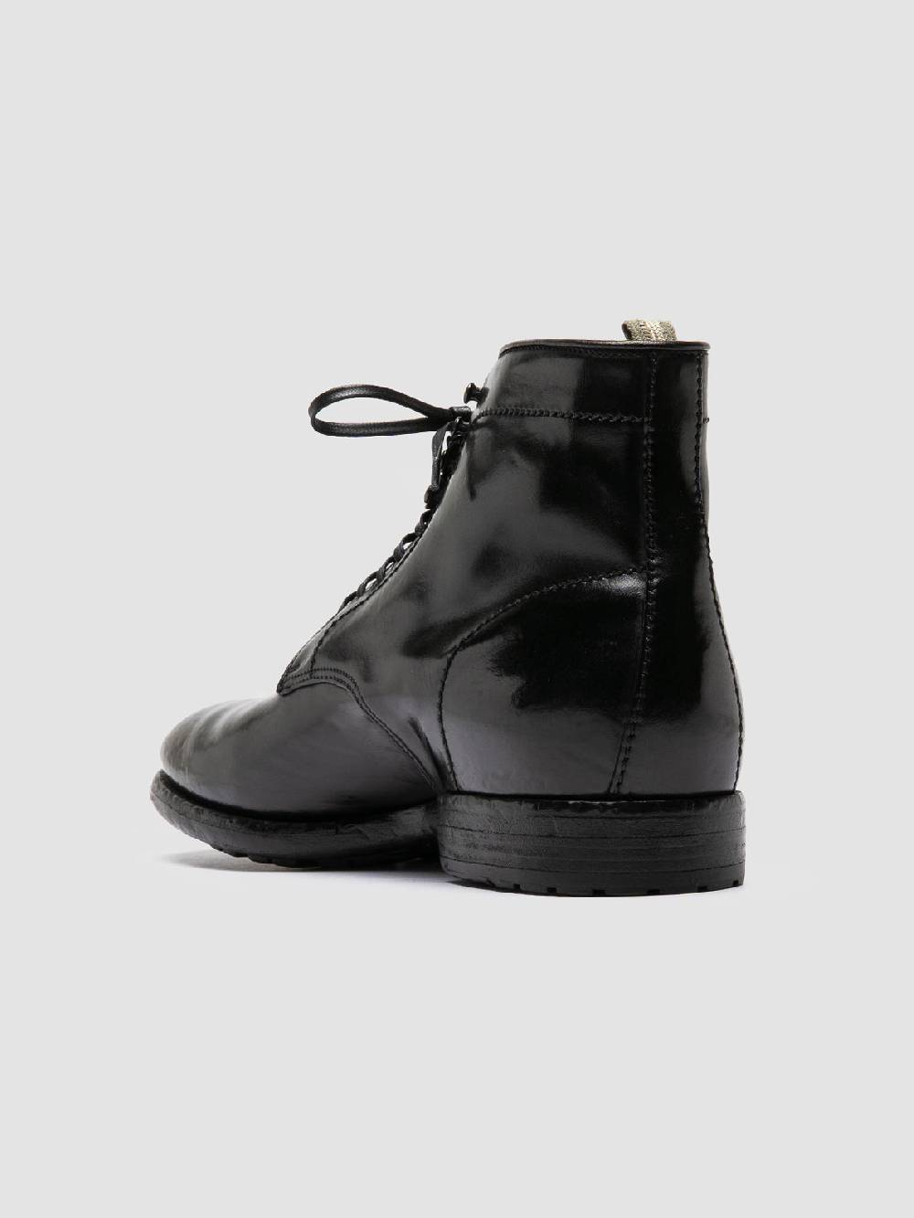 Officine Creative PRINCE 610 Stivaletti in Pelle Nera Saldi