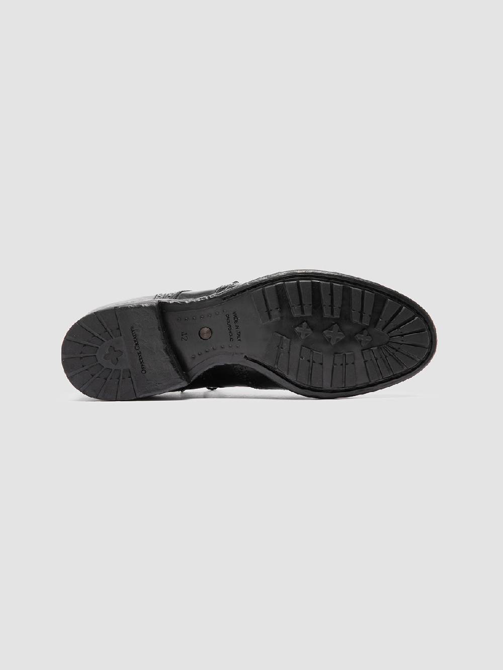 Officine Creative PRINCE 610 Stivaletti in Pelle Nera Saldi