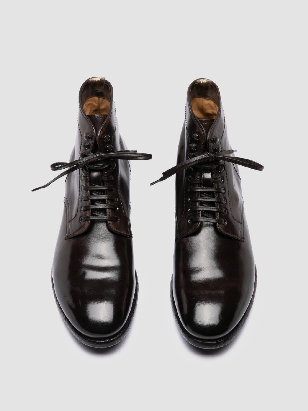 Officine Creative PRINCE 610 Stivaletti in Pelle Marrone Offerte