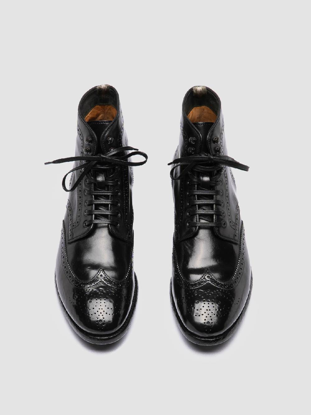 Officine Creative PRINCE 612 Stivaletti in Pelle Nera Hotsell