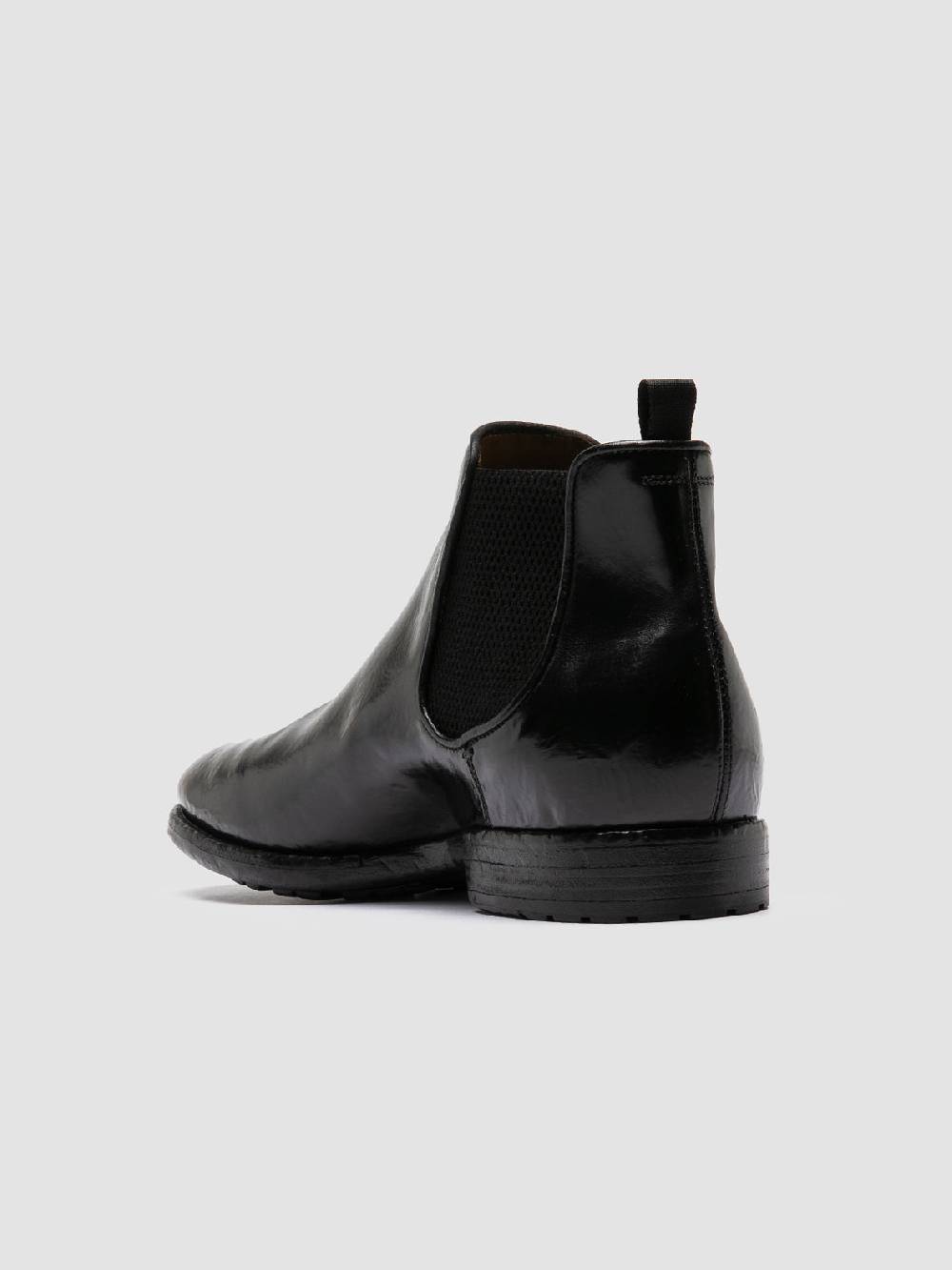 Officine Creative PRINCE 617 Stivaletti Chelsea in Pelle Nera Vendita Economica
