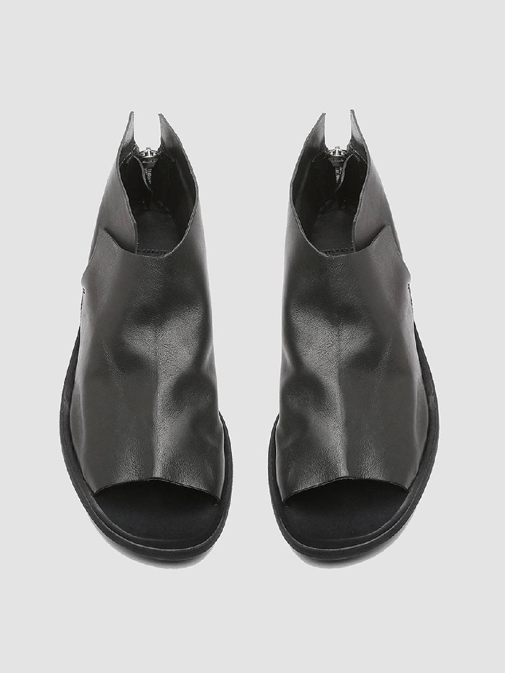 Officine Creative ITACA 005 Sandali in Pelle Nera In Saldo