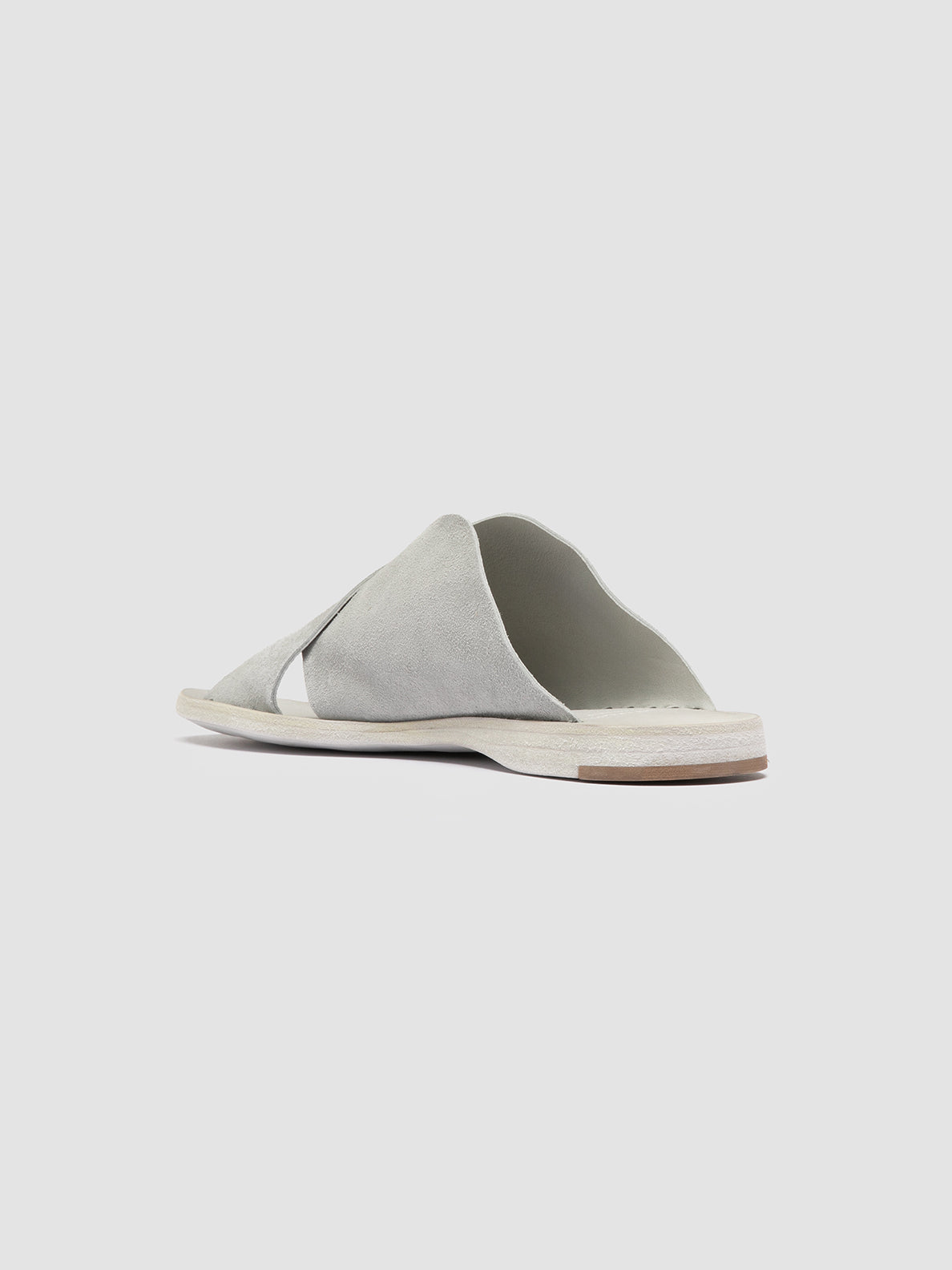 Officine Creative ITACA 019 Sandali in Pelle Scamosciata Tortora Moda