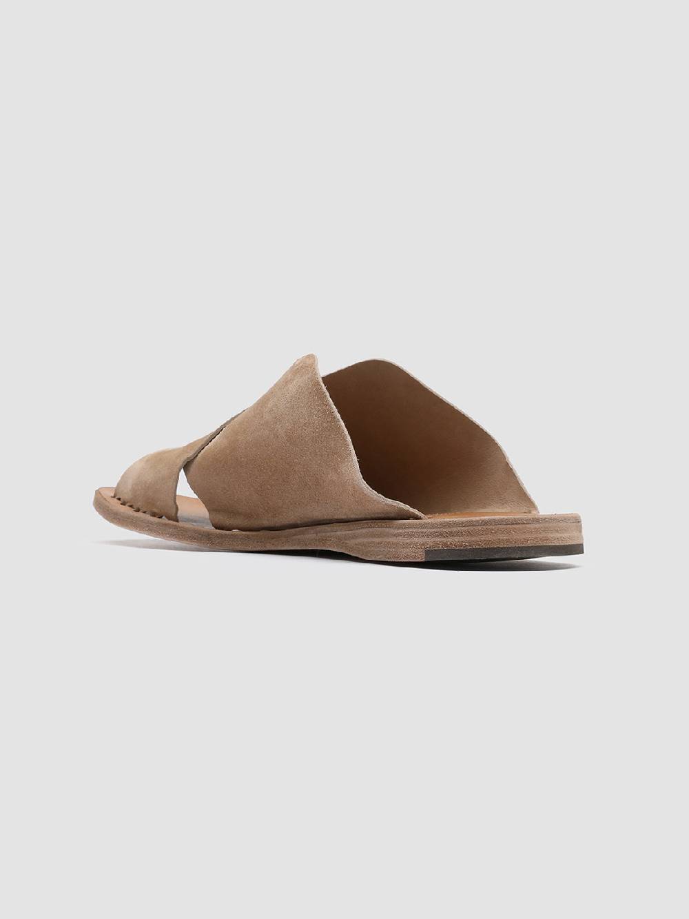 Officine Creative ITACA 019 Sandali in Pelle Scamosciata Marrone 2025