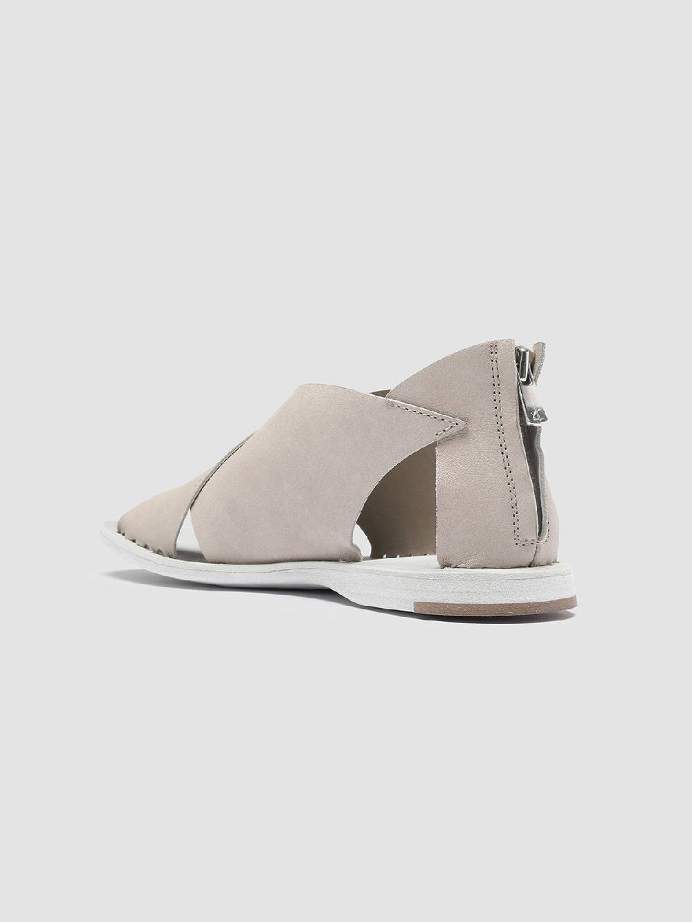 Officine Creative ITACA 026 Sandali in Pelle Bianca In Linea