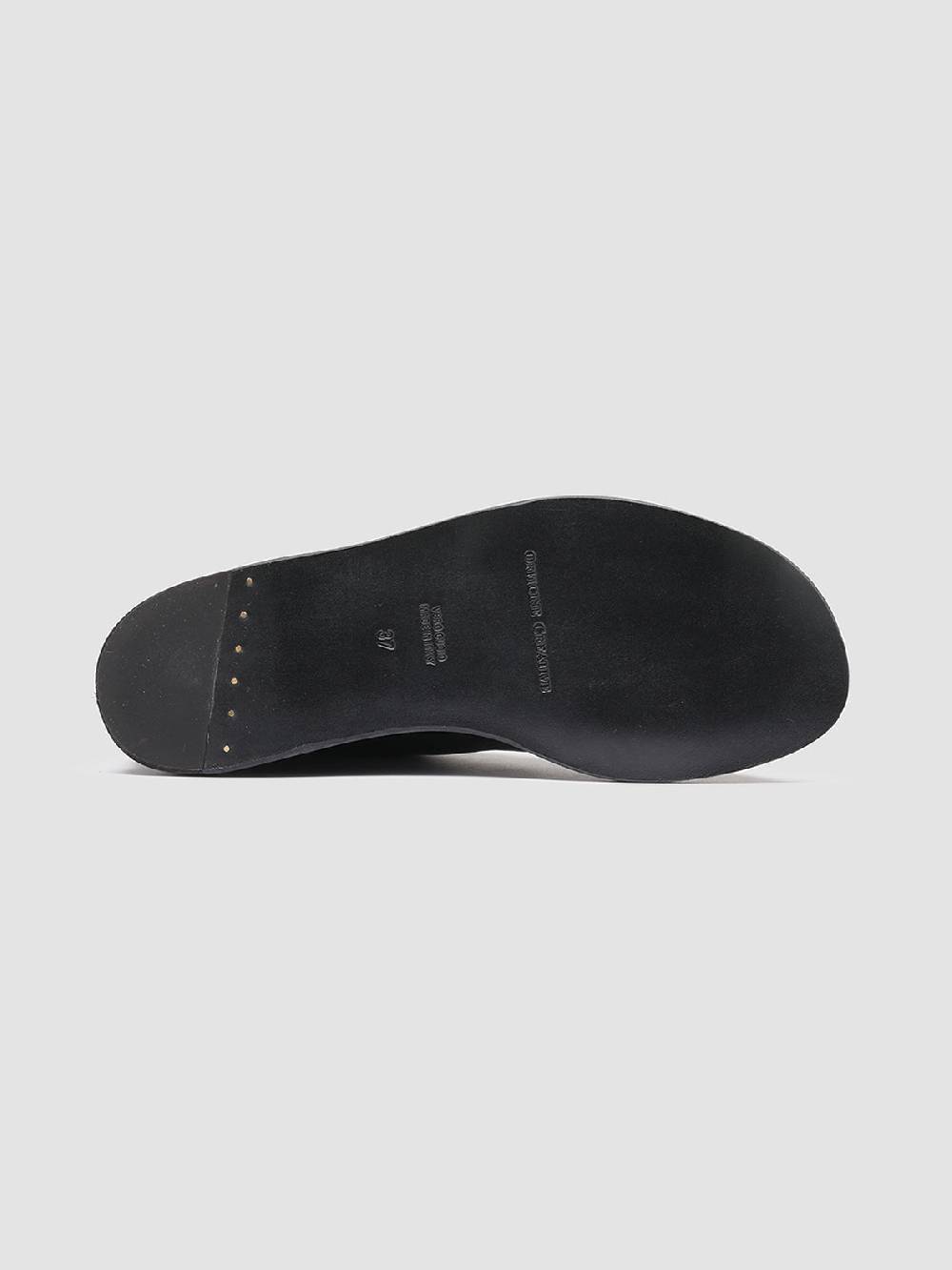 Officine Creative ITACA 032 Sandali in Pelle Nera Nuovo