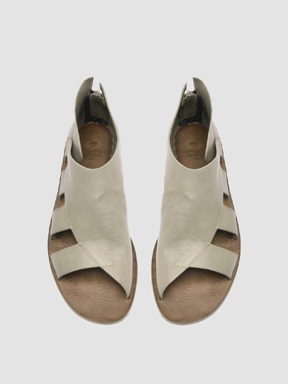 Officine Creative ITACA 032 Sandali in Pelle Grigia Vendita