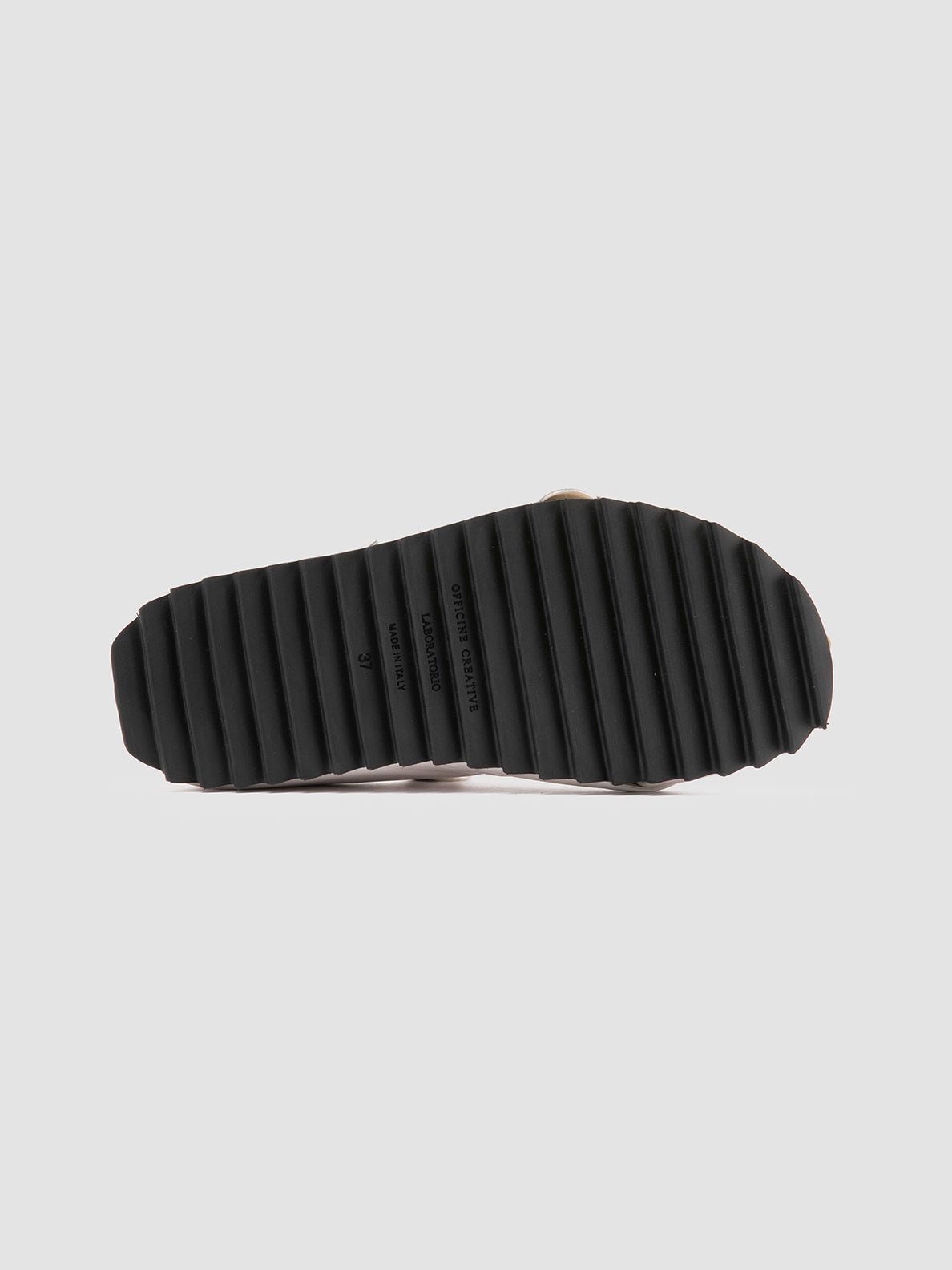 Officine Creative PELAGIE 018 Sandali Sabot in Pelle Bianca Negozi Online