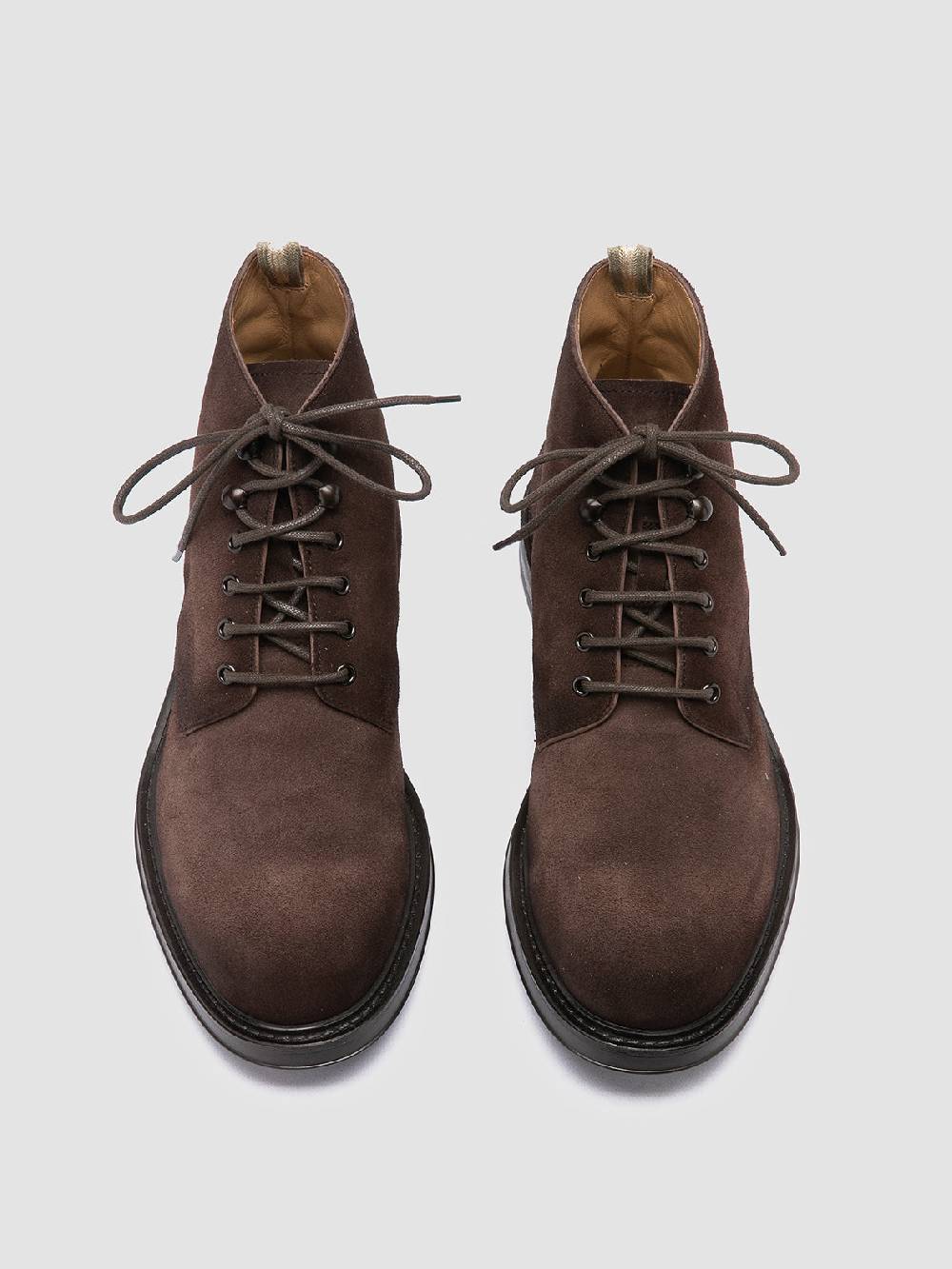 Officine Creative UNIFORM 018 Stivali Neri in Pelle Scamosciata Sconto