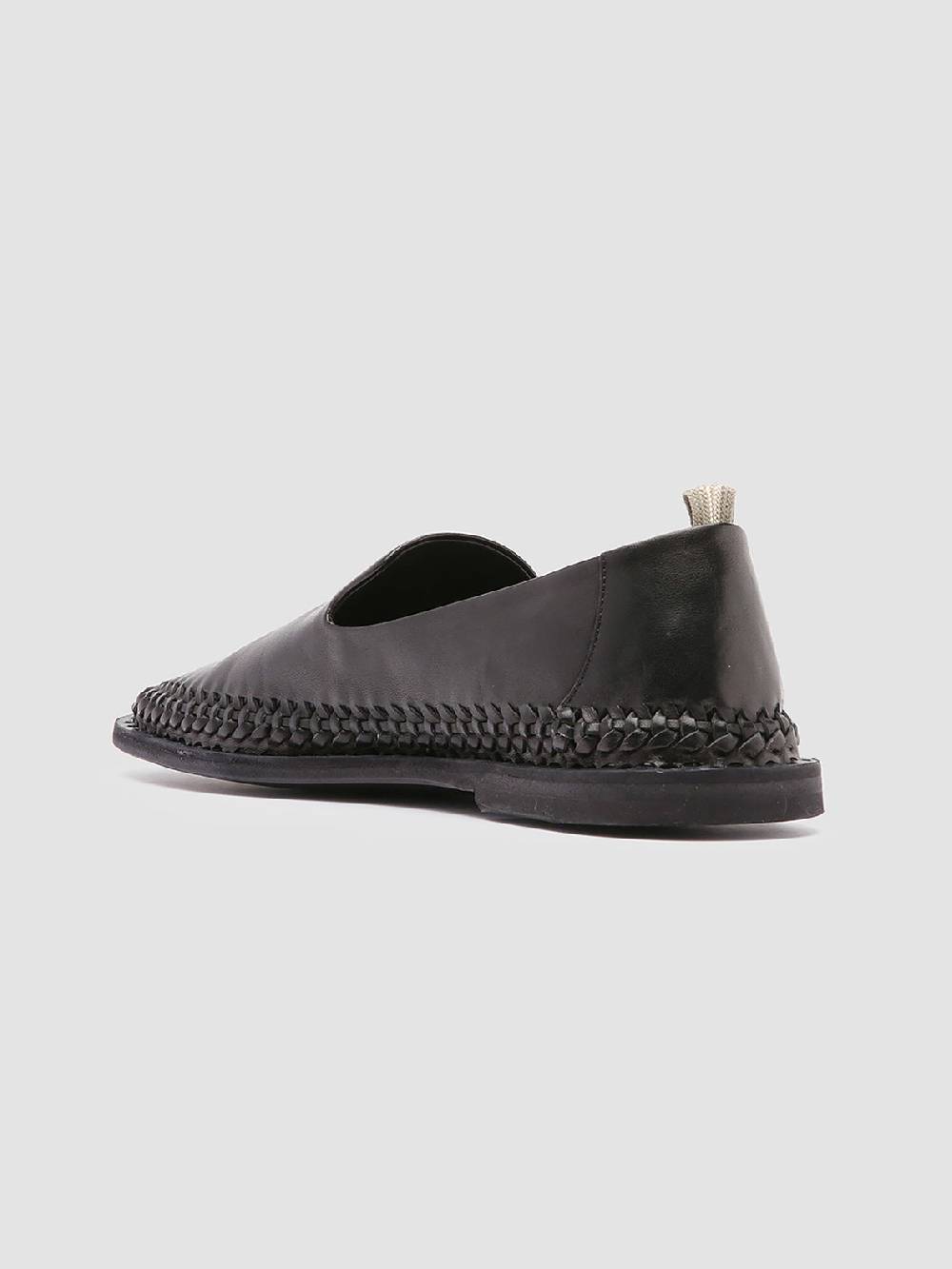 Officine Creative MILES 002 Mocassini in Nappa Nera Outlet