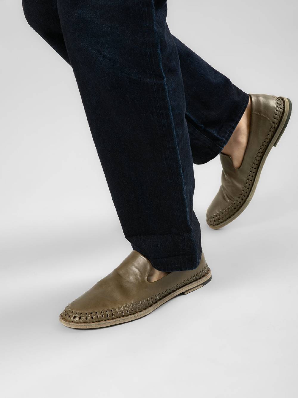 Officine Creative MILES 002 Mocassini in Nappa Nera Outlet