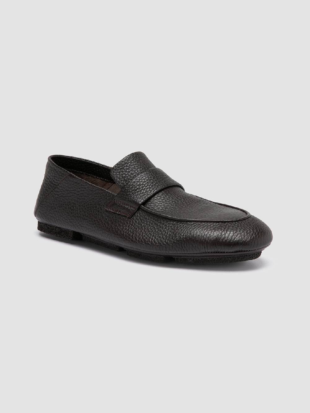 Officine Creative C-SIDE 001 Mocassini in Pelle Scamosciata Grigia Saldi