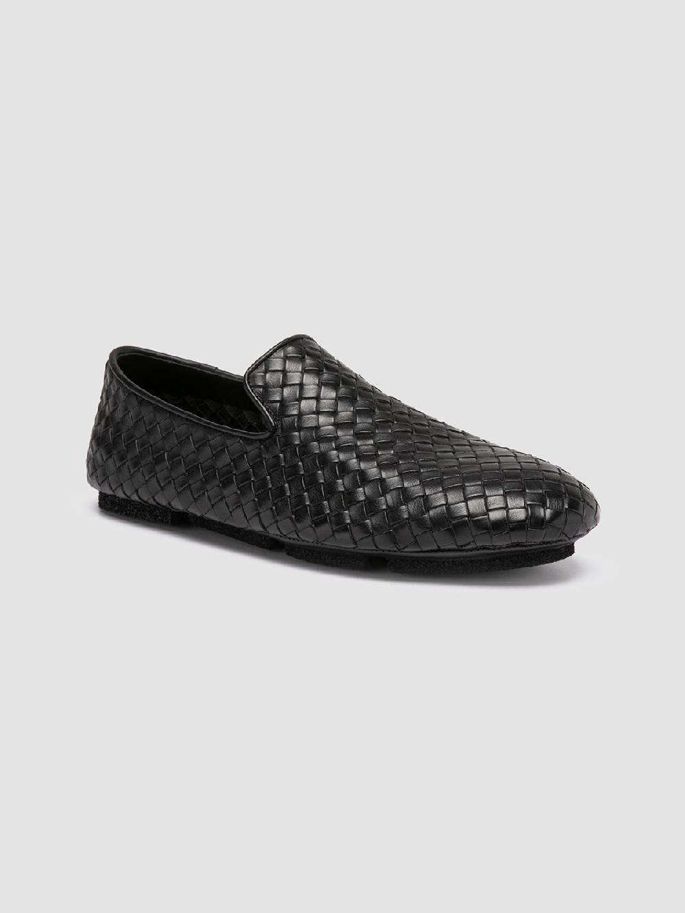 Officine Creative C-SIDE 002 Mocassini in Pelle Nera Hotsell