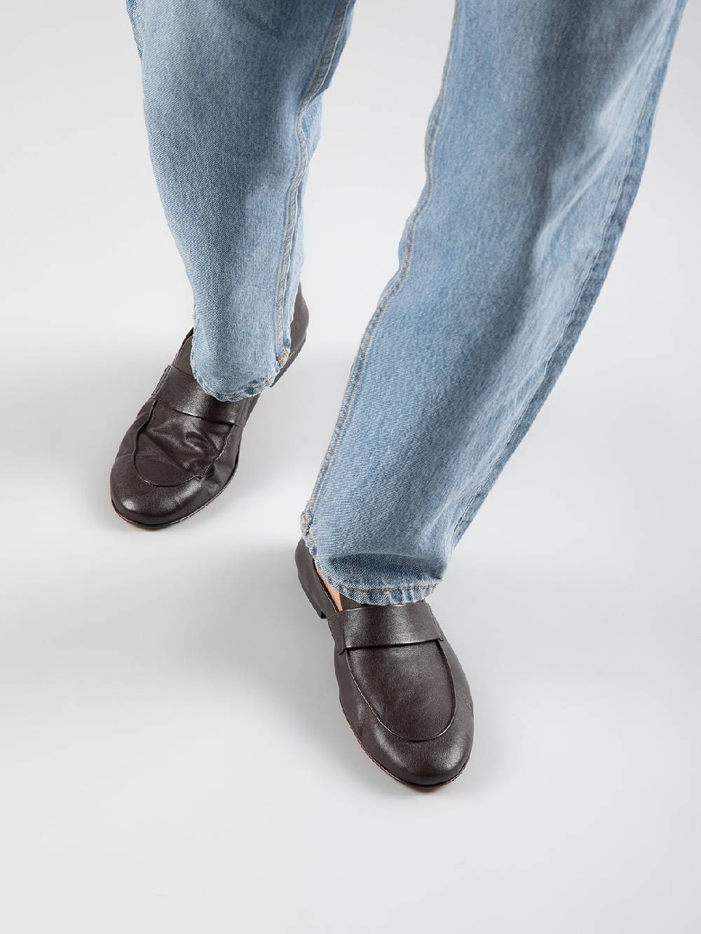 Officine Creative AIRTO 001 Mocassini Penny Loafer in Pelle Verde Saldi Di Fabbrica