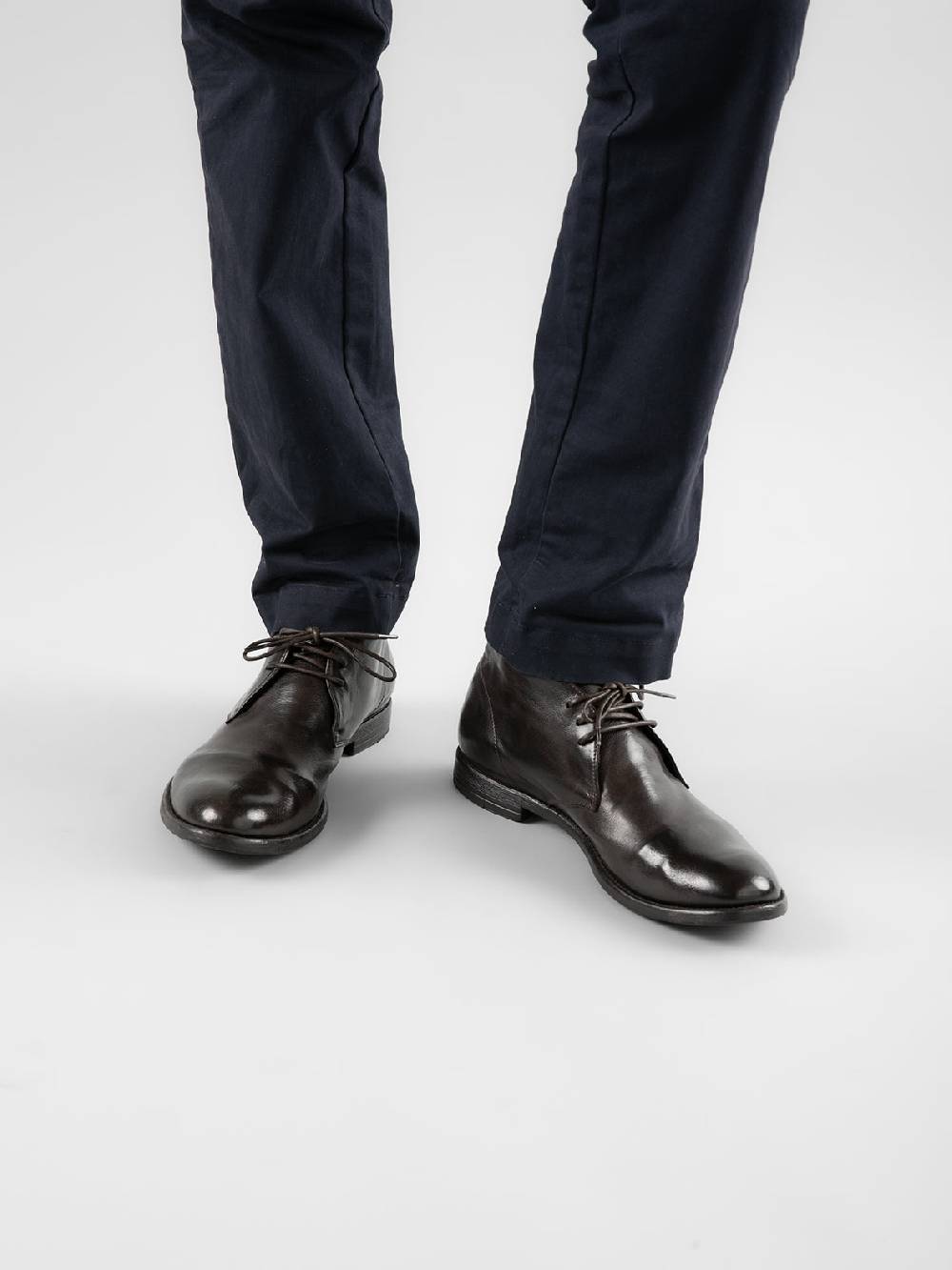 Officine Creative ARC 516 Stivali in Pelle Marrone Negozio