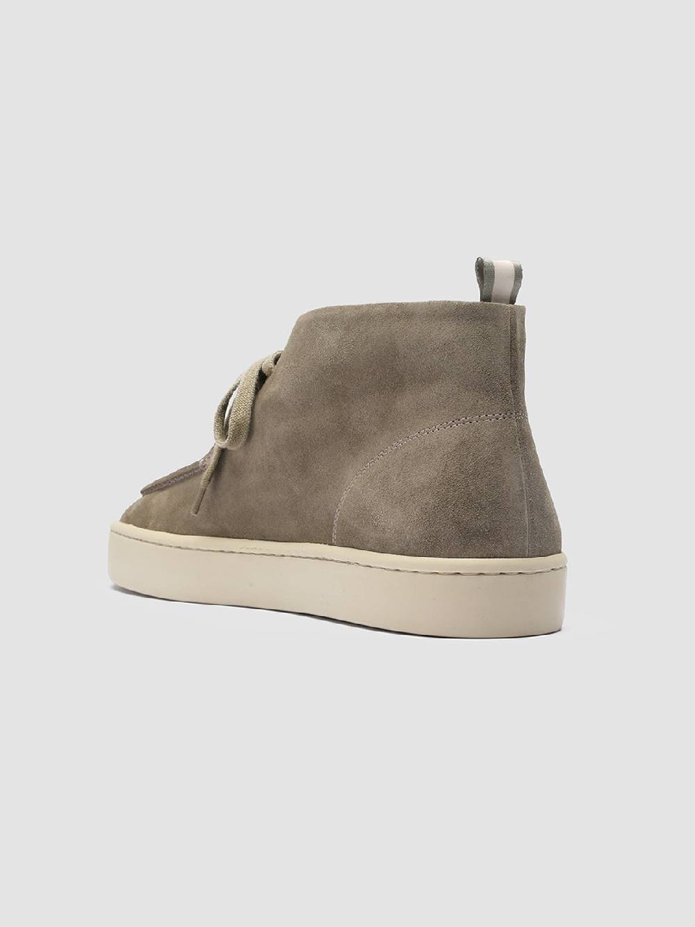 Officine Creative BUG 002 Stivali Chukka in Pelle Scamosciata Verde Nuova