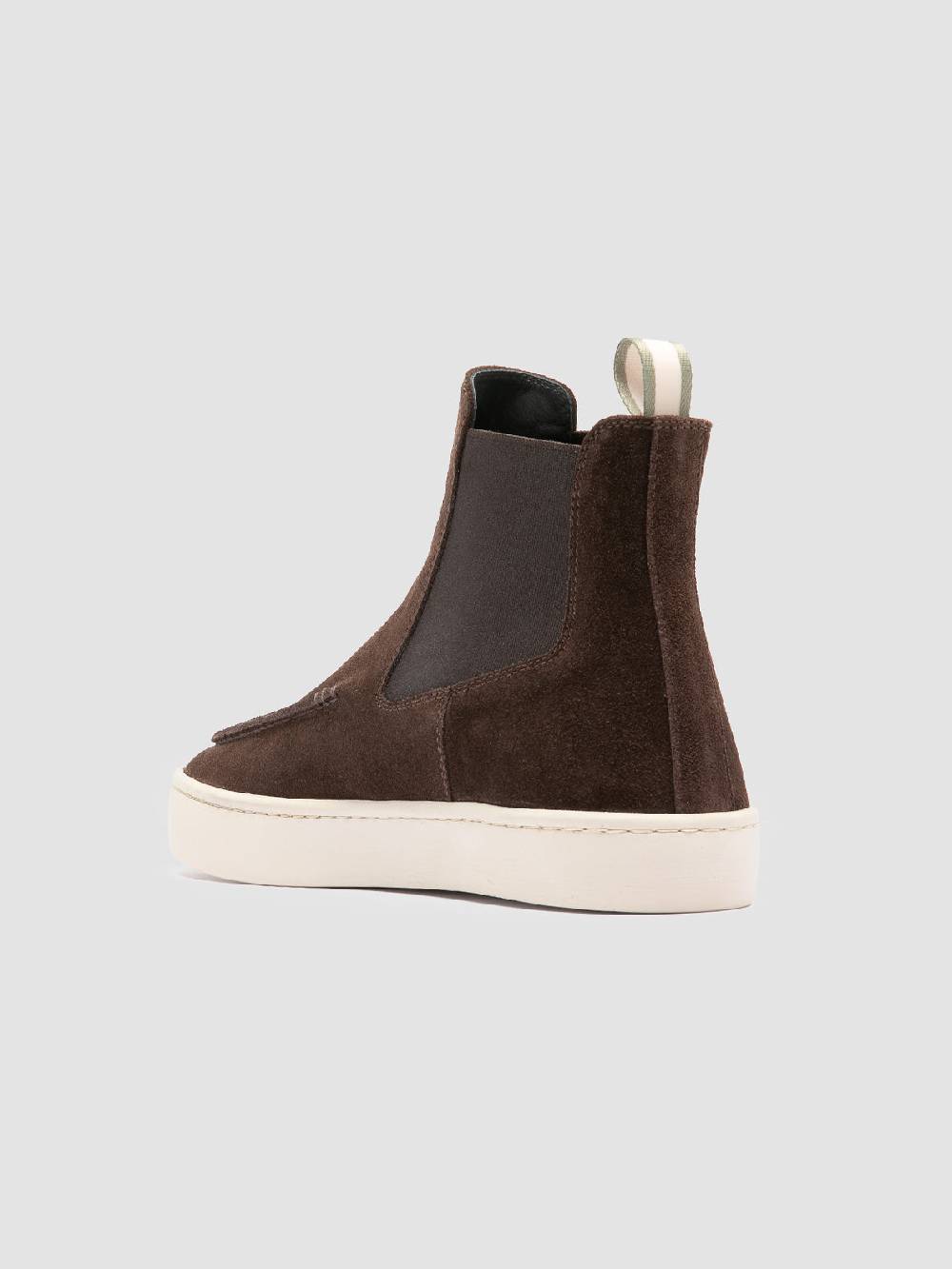 Officine Creative BUG 003 Stivaletti Chelsea in Pelle Scamosciata Marrone 2025