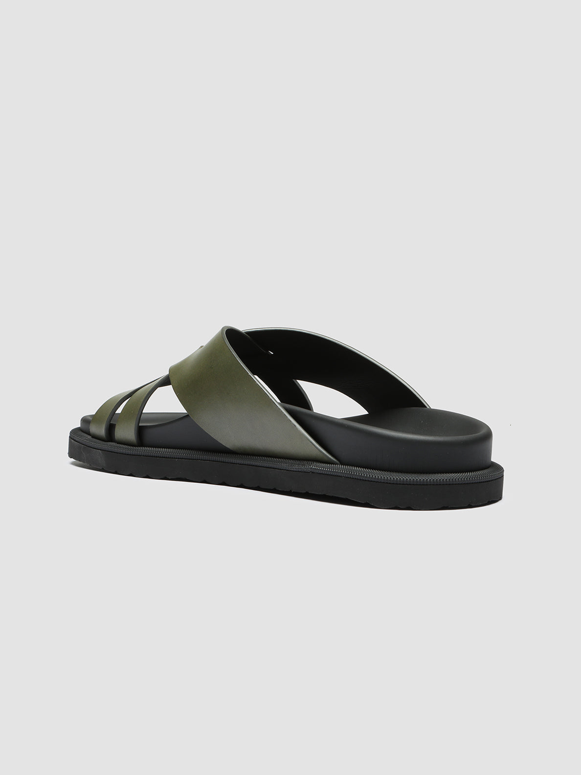 Officine Creative CHARRAT 003 Sandali in Pelle Verde Italy