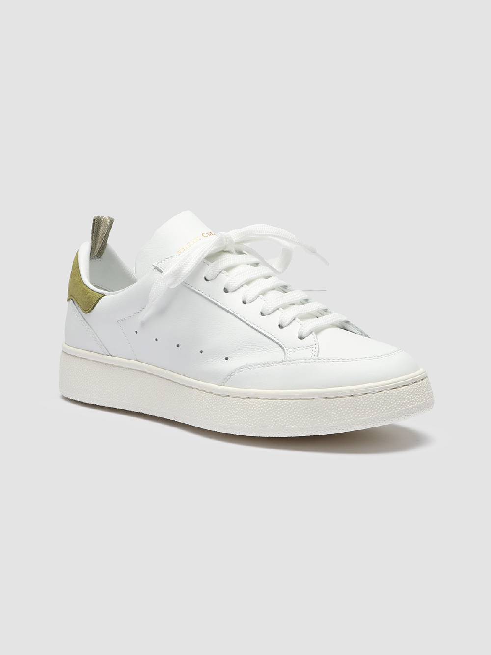 Officine Creative MOWER 109 Sneakers in Pelle Bianca Spedizione Gratuita