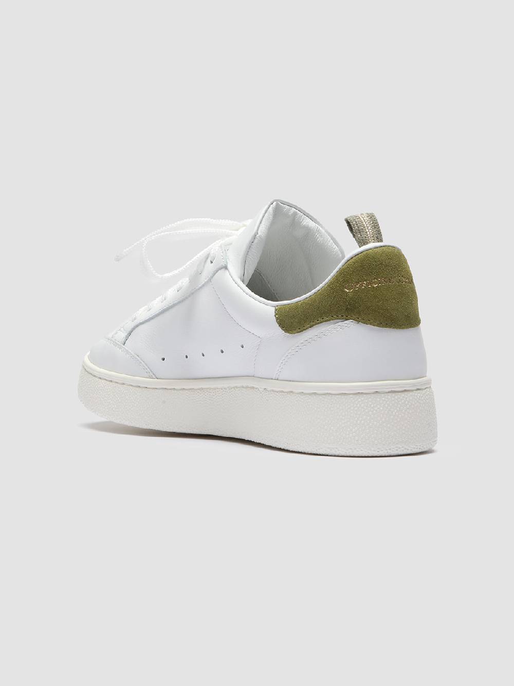 Officine Creative MOWER 109 Sneakers in Pelle Bianca Spedizione Gratuita