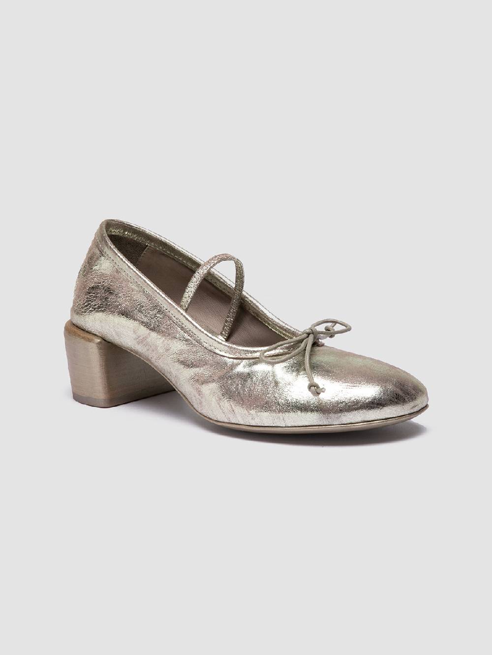 Officine Creative FLORE 001 Ballerine in Pelle Metallizzata Qualità Garantita