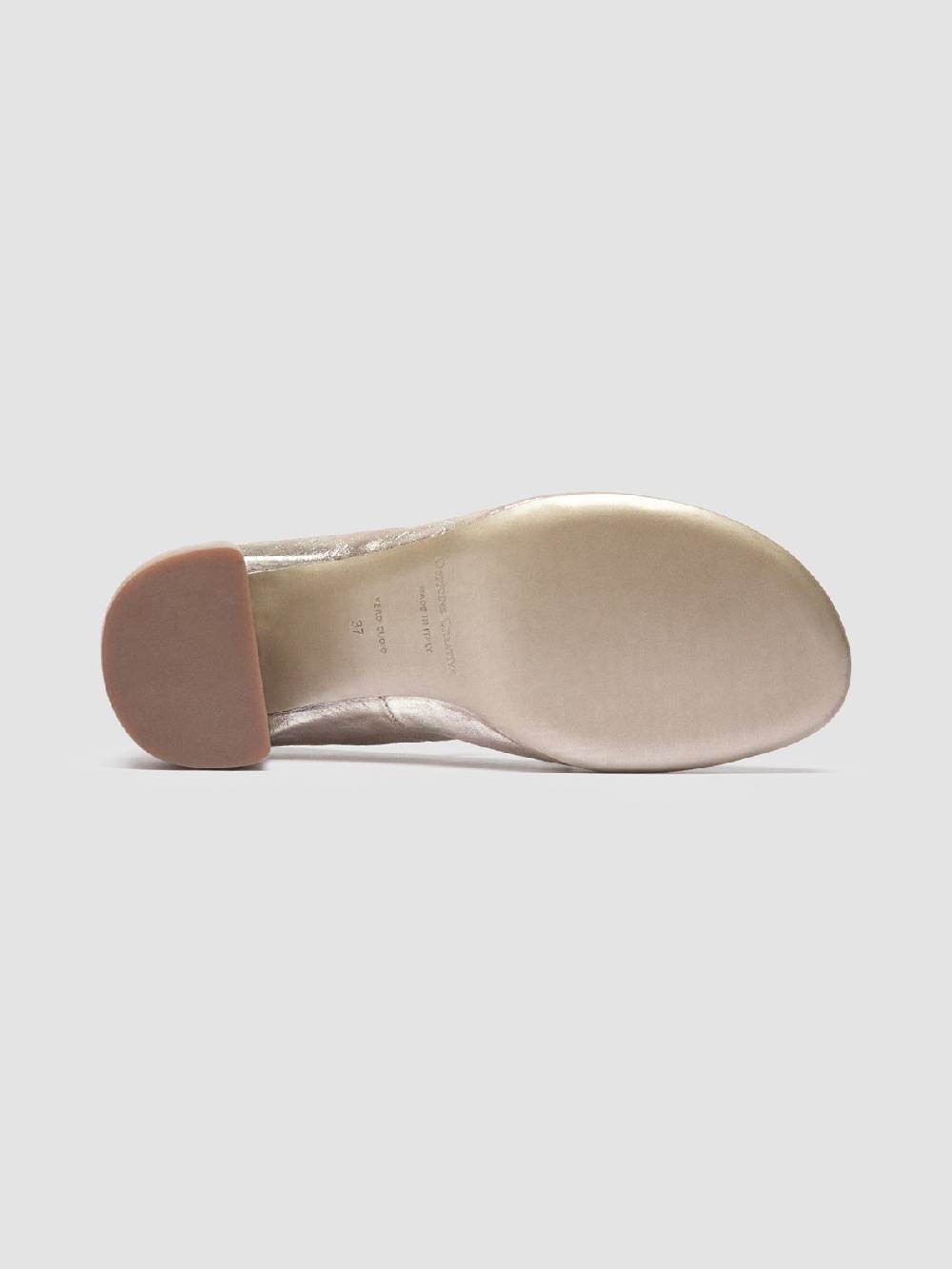 Officine Creative FLORE 001 Ballerine in Pelle Metallizzata Qualità Garantita