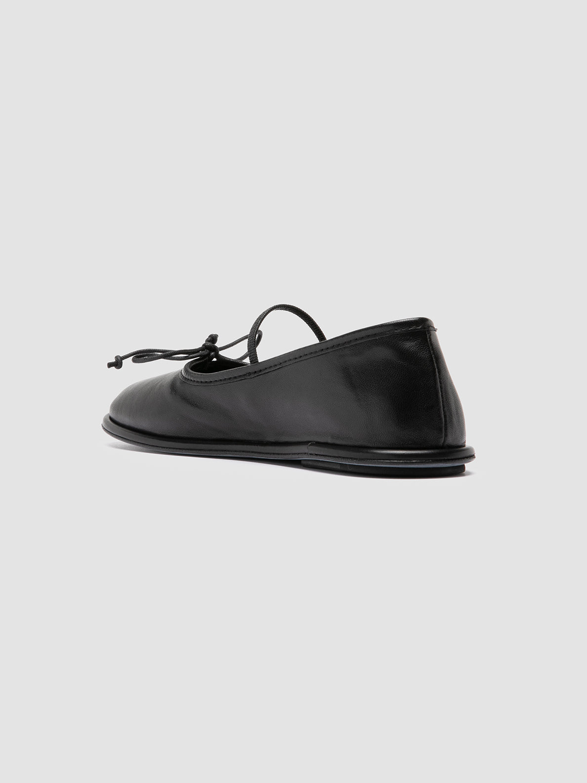 Officine Creative FONTAYNE 001 Ballerine in Pelle Nera Negozi Online