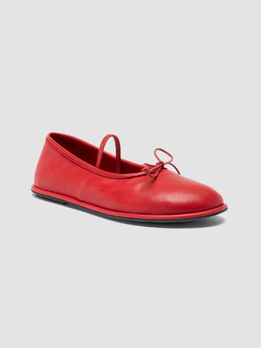 Officine Creative FONTAYNE 001 Ballerine in Pelle Rossa Acquista Ora