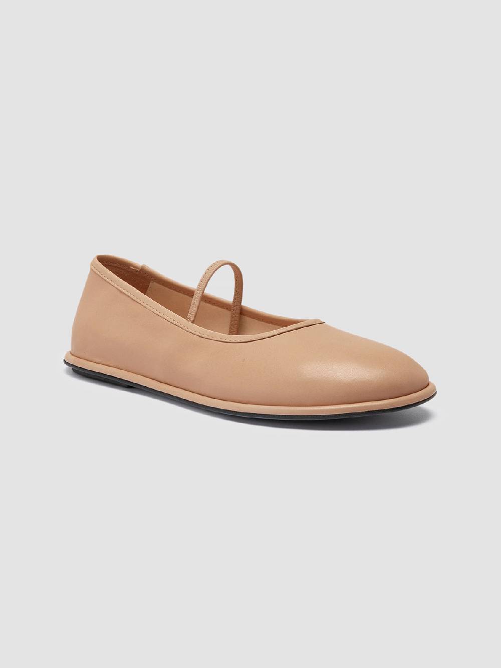 Officine Creative FONTAYNE 002 Ballerine in Pelle Marrone Consegna Veloce