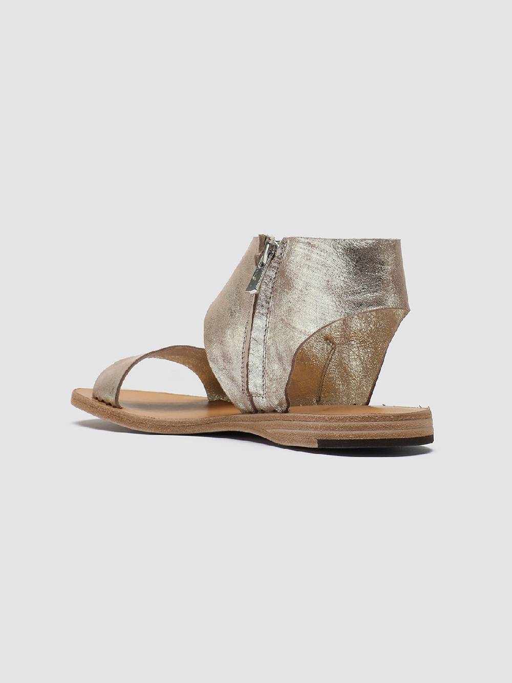 Officine Creative ITACA 039 Sandali in Pelle Tortora Shopping Online