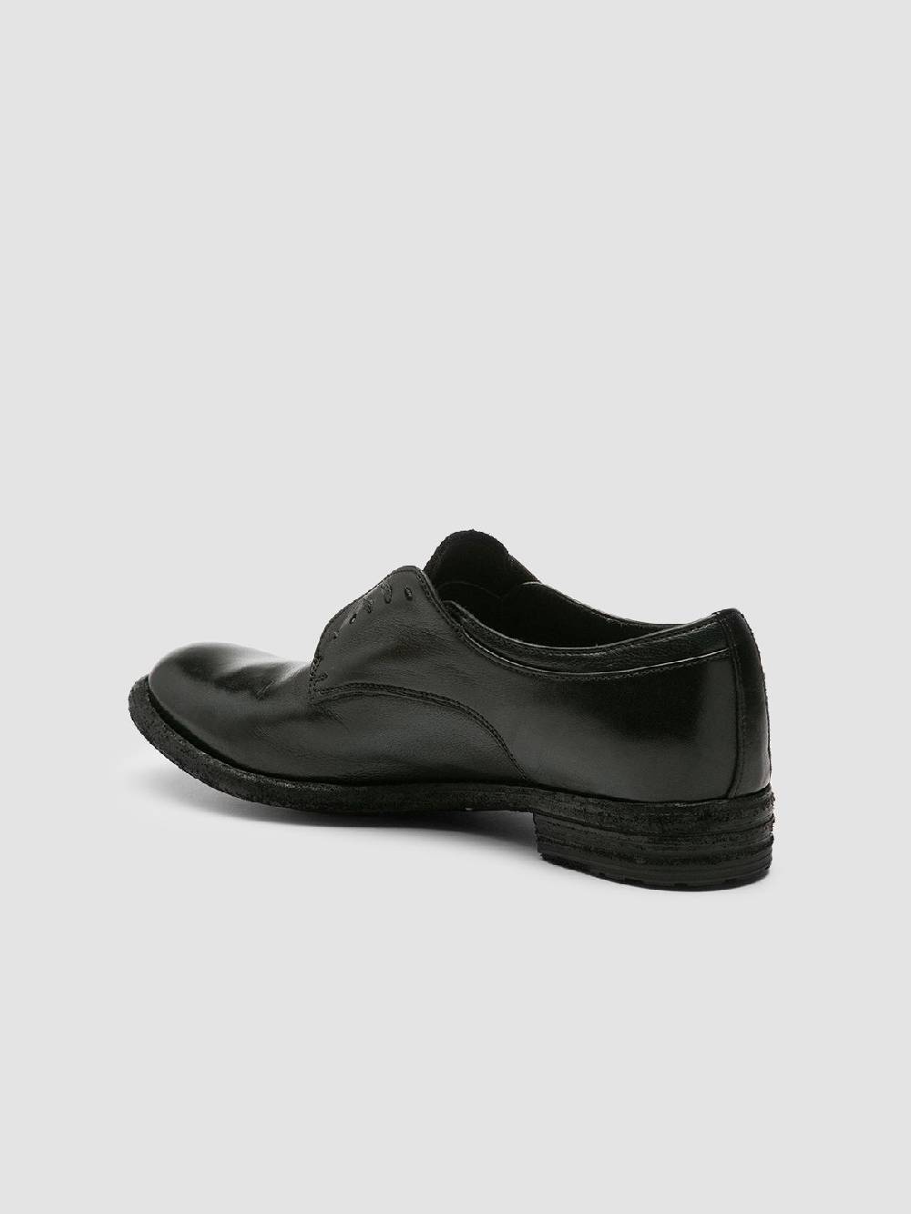 Officine Creative LEXIKON 012 Derby in Pelle Nera Offerta