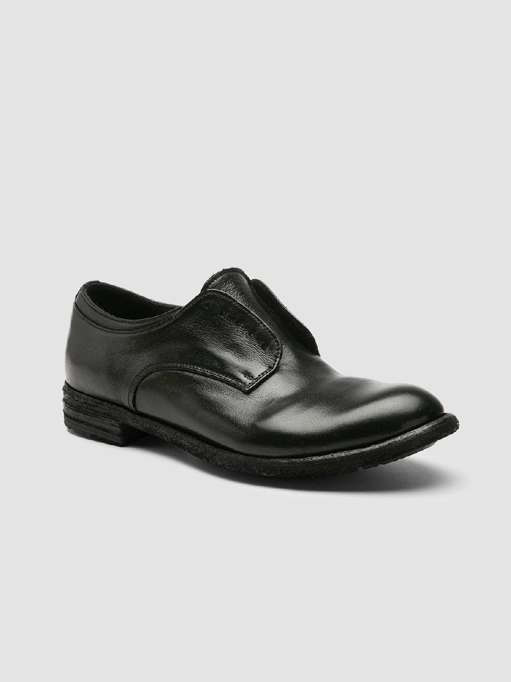 Officine Creative LEXIKON 012 Derby in Pelle Nera Offerta