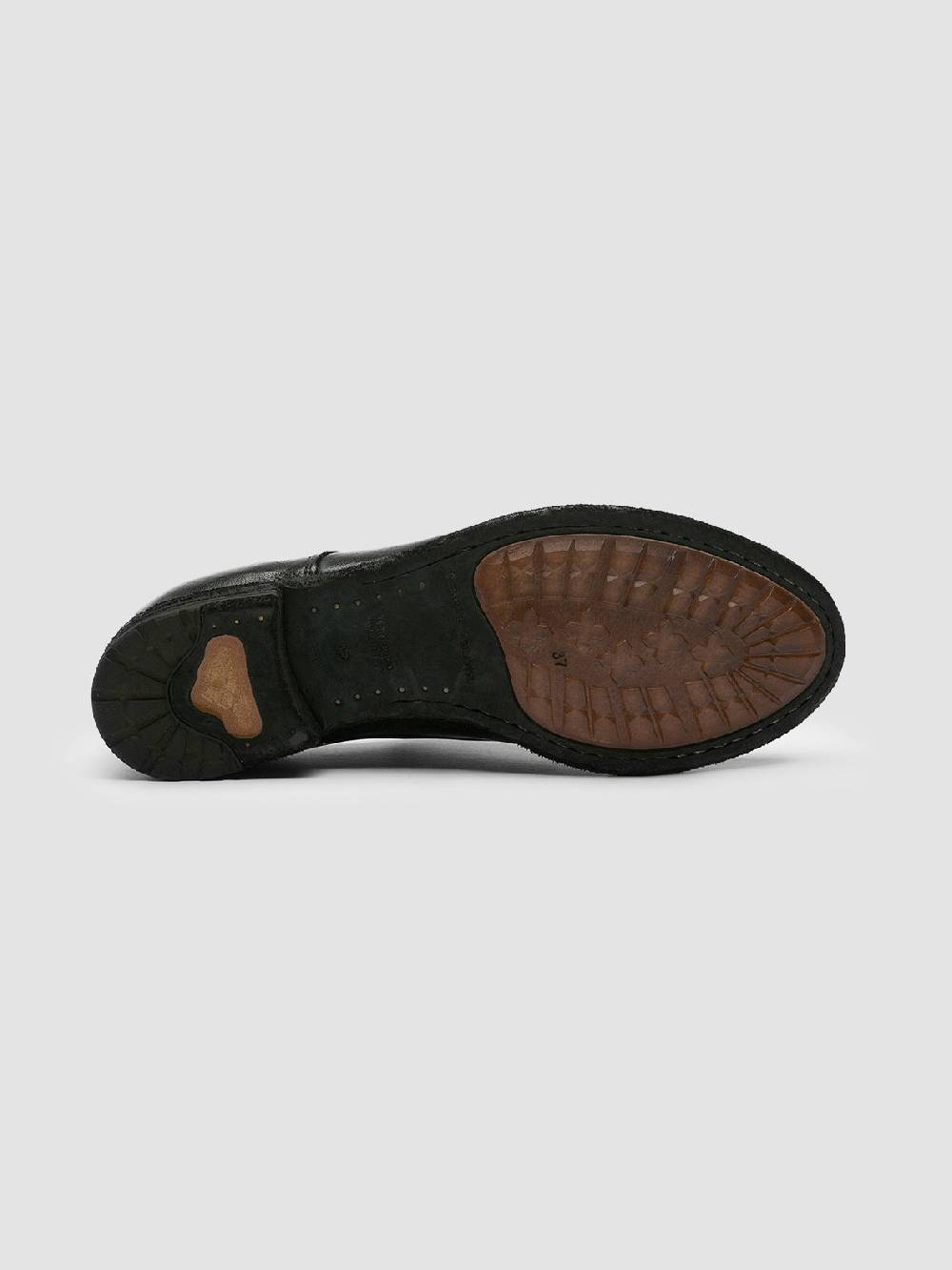 Officine Creative LEXIKON 012 Derby in Pelle Nera Offerta