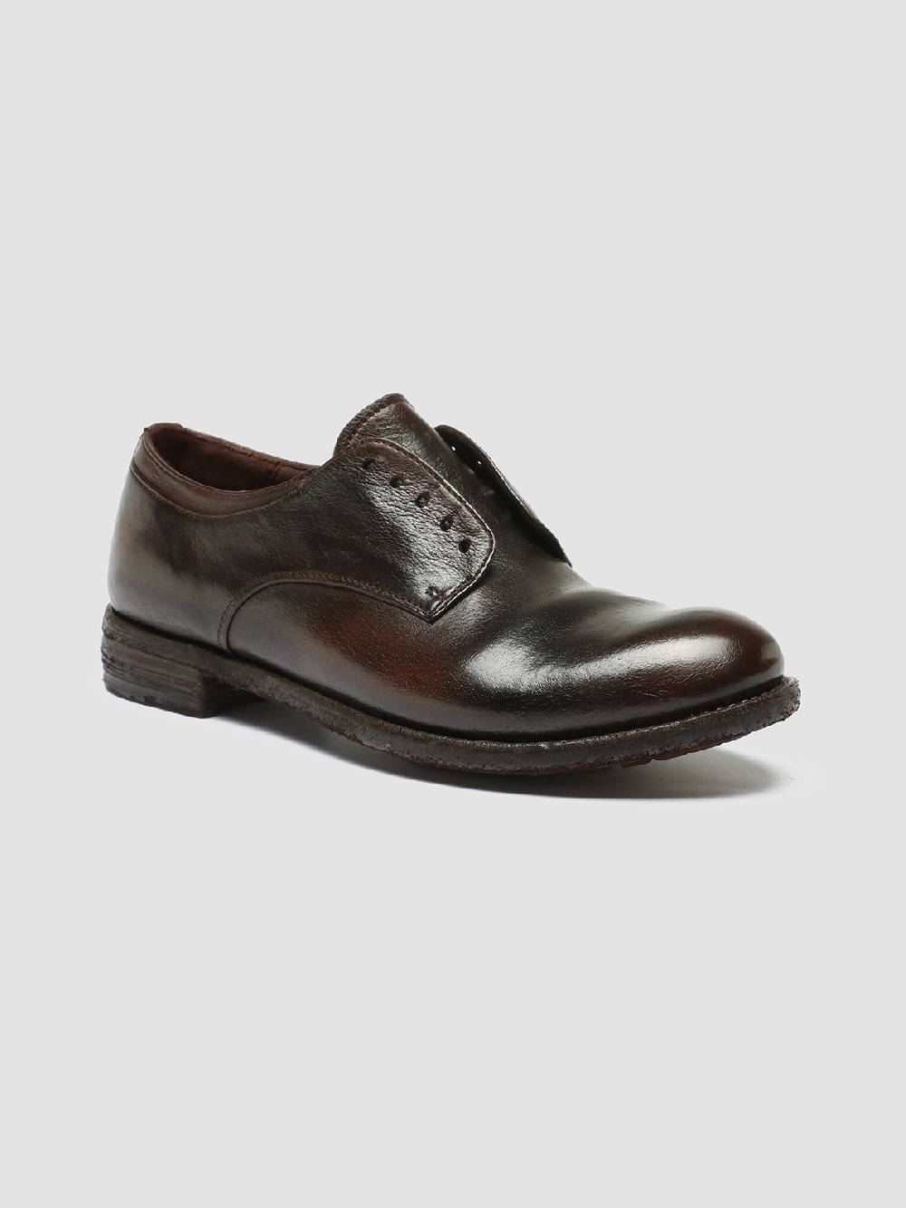 Officine Creative LEXIKON 012 Scarpe Derby in Pelle Marrone Economico