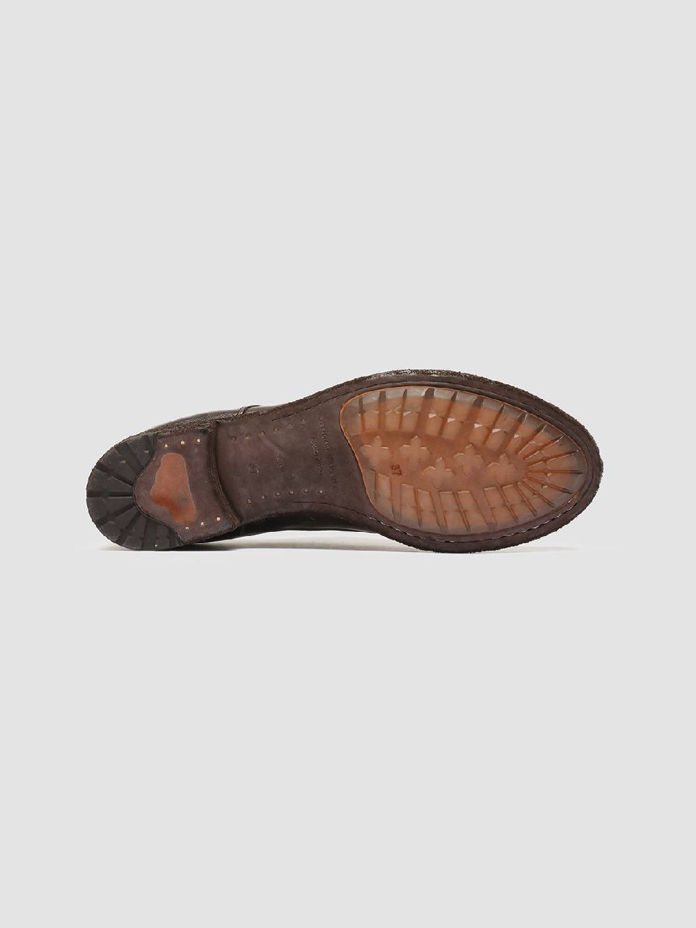Officine Creative LEXIKON 012 Scarpe Derby in Pelle Marrone Economico
