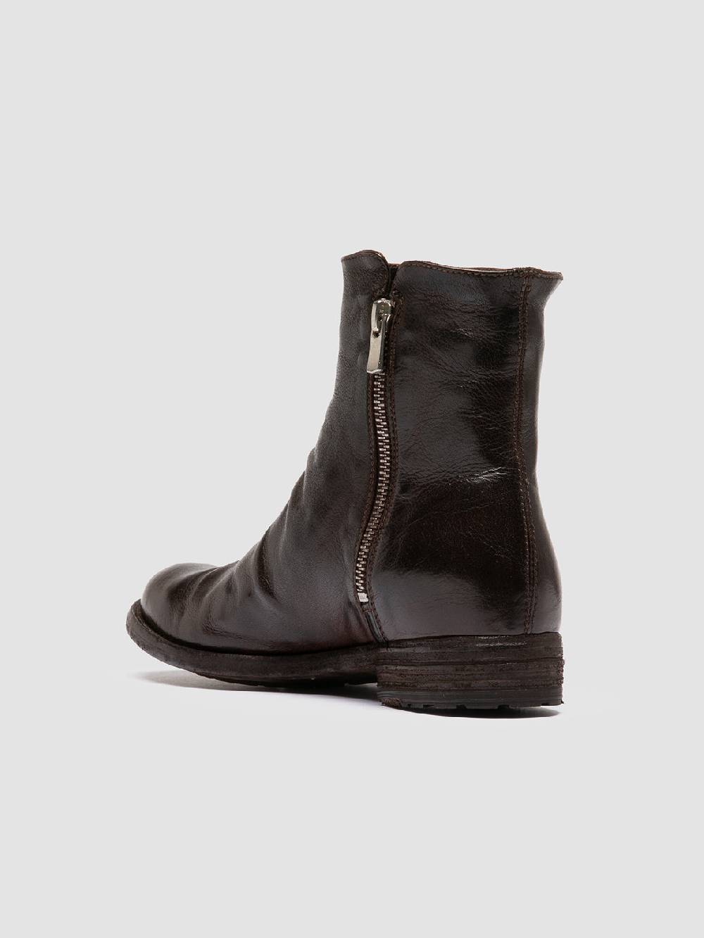 Officine Creative LEXIKON 097 Stivaletti in Pelle Marrone Saldi
