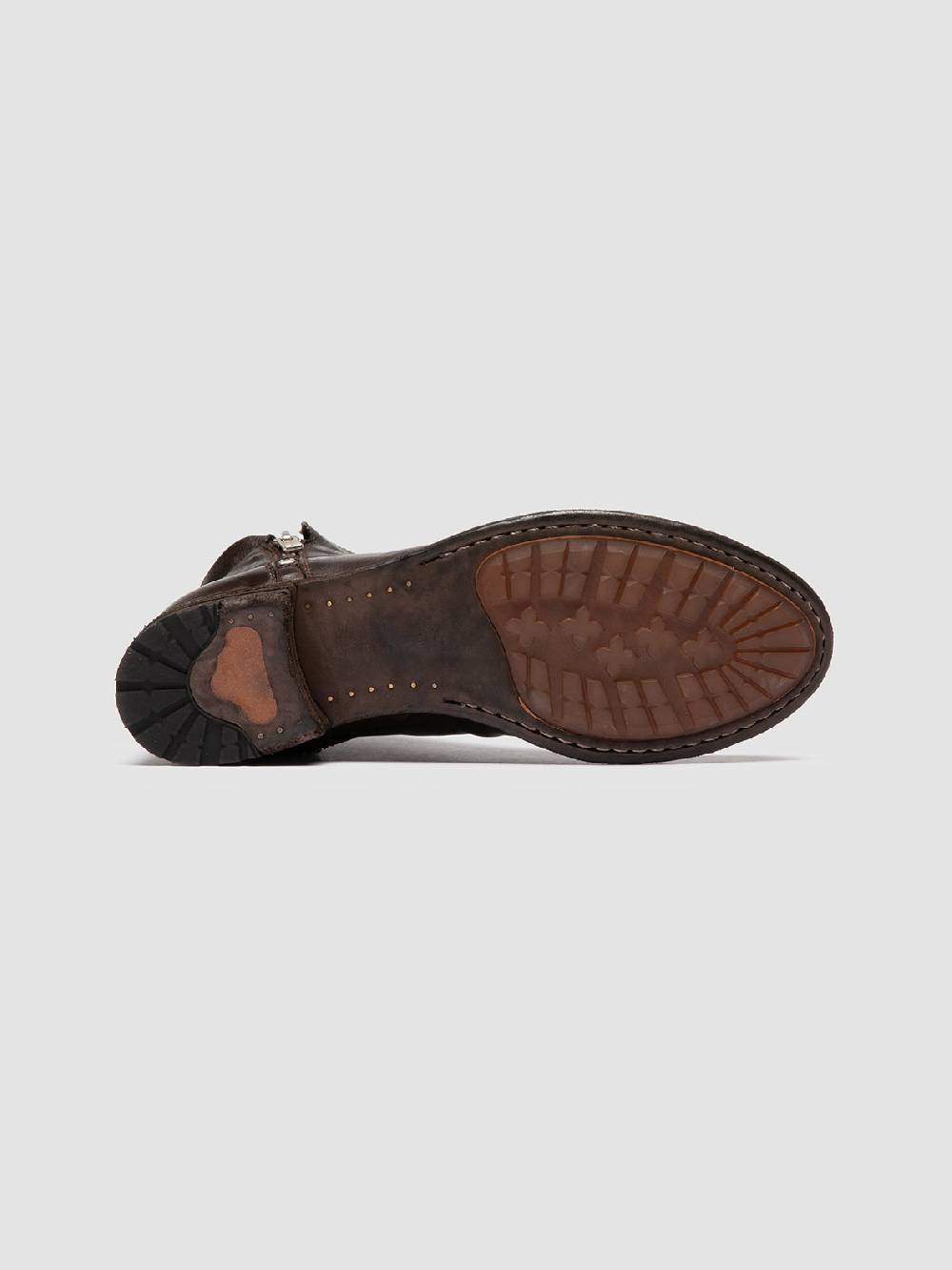 Officine Creative LEXIKON 097 Stivaletti in Pelle Marrone Saldi
