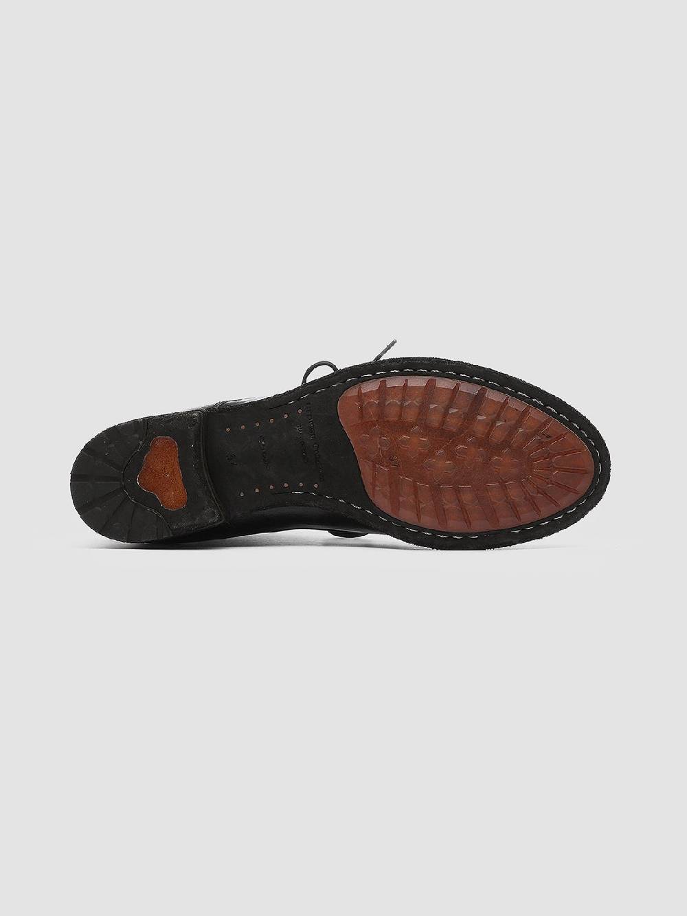 Officine Creative LEXIKON 123 Stivaletti in Pelle Nera con Zip Offerte
