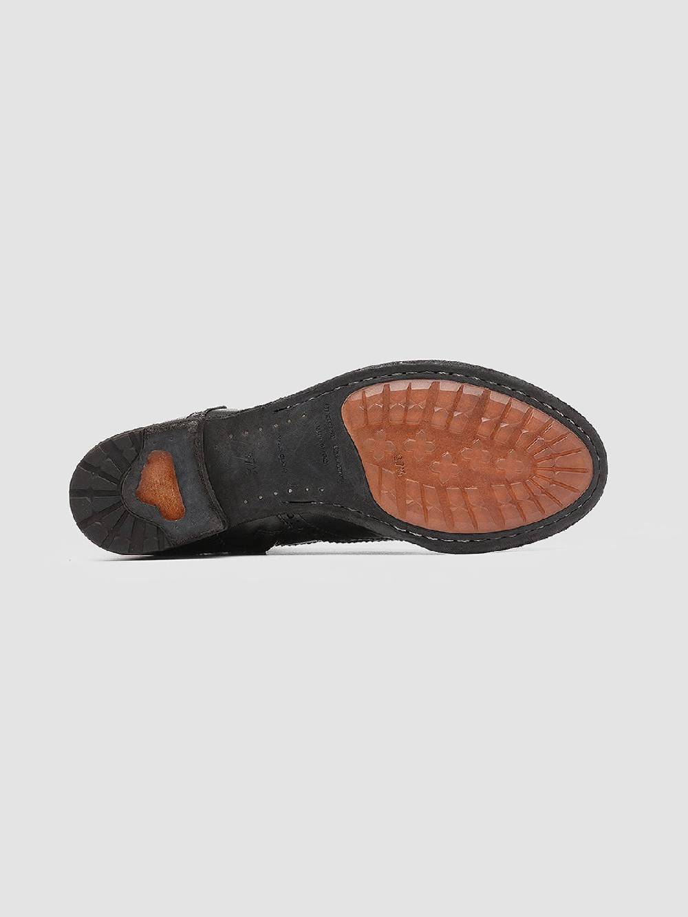 Officine Creative LEXIKON 131 Stivaletti in Pelle Nera Vendita Calda