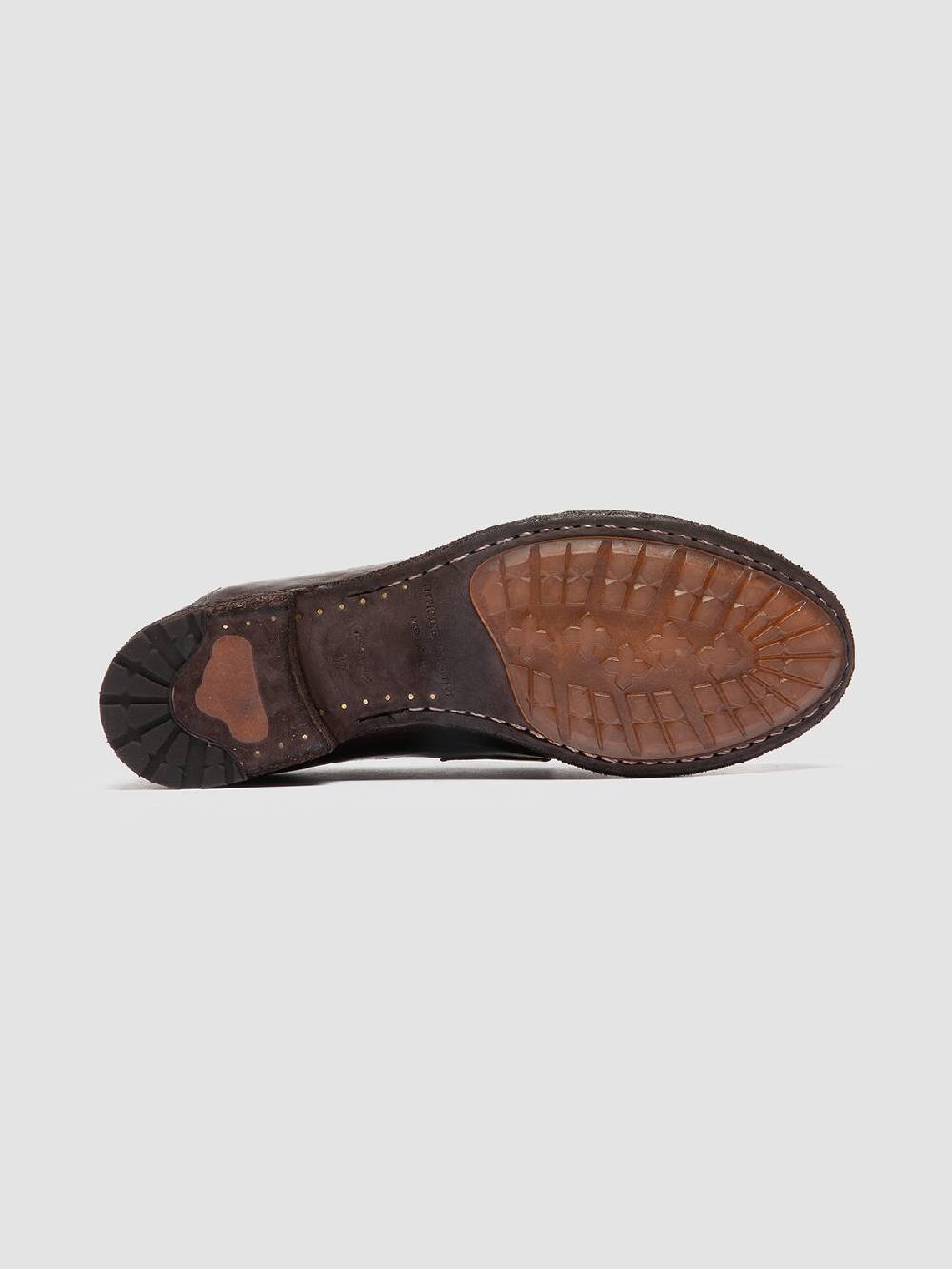 Officine Creative LEXIKON 140 Mocassini Penny Loafer in Pelle Marrone Negozio