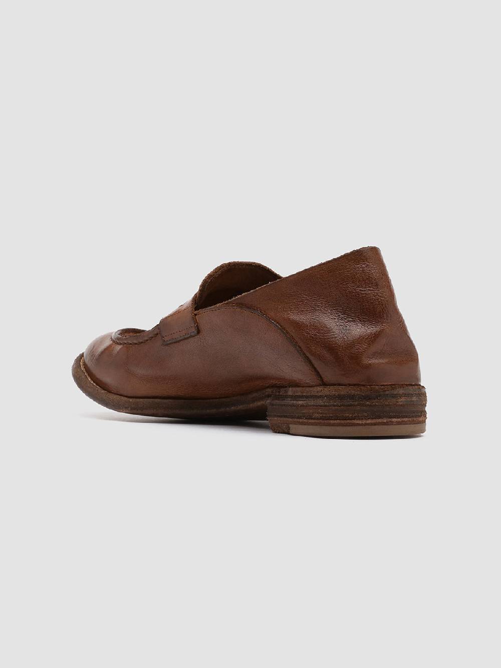 Officine Creative LEXIKON 516 Mocassini in Pelle Marrone Nuova