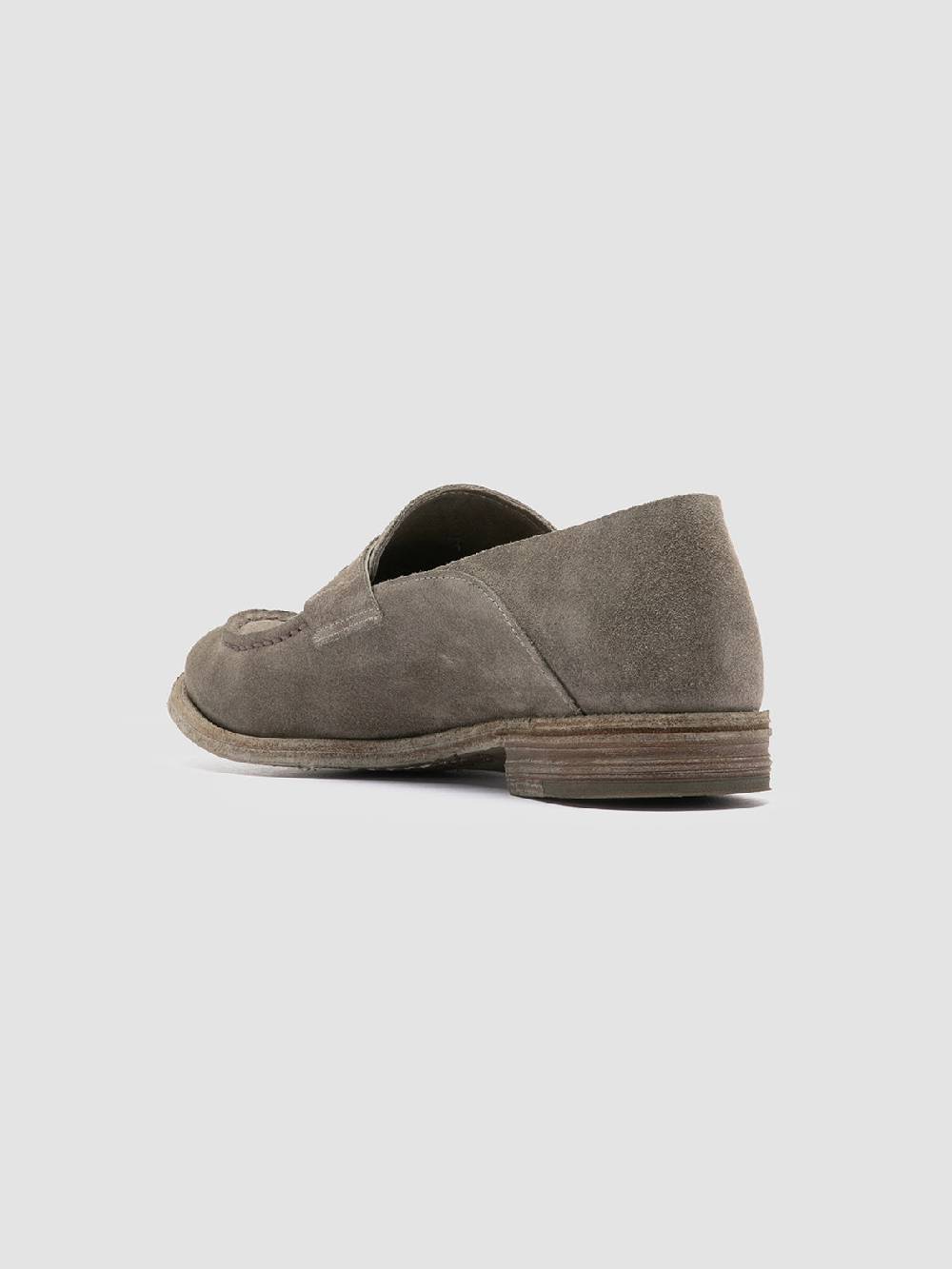 Officine Creative LEXIKON 516 Mocassini in Pelle Scamosciata Verde Moda