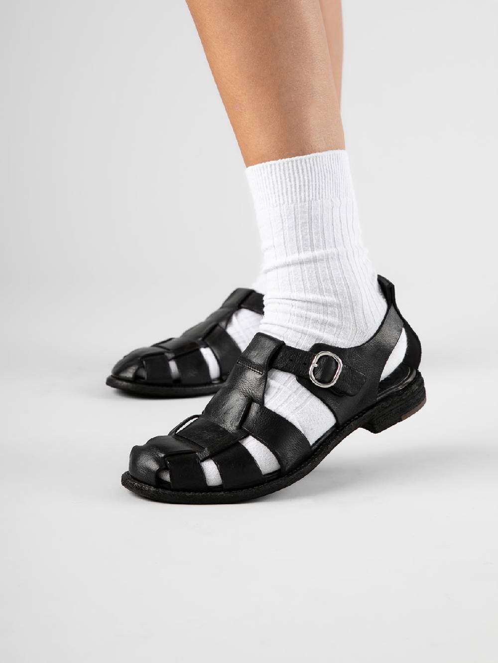 Officine Creative LEXIKON 536 Sandali in Pelle Bianca Nuovo